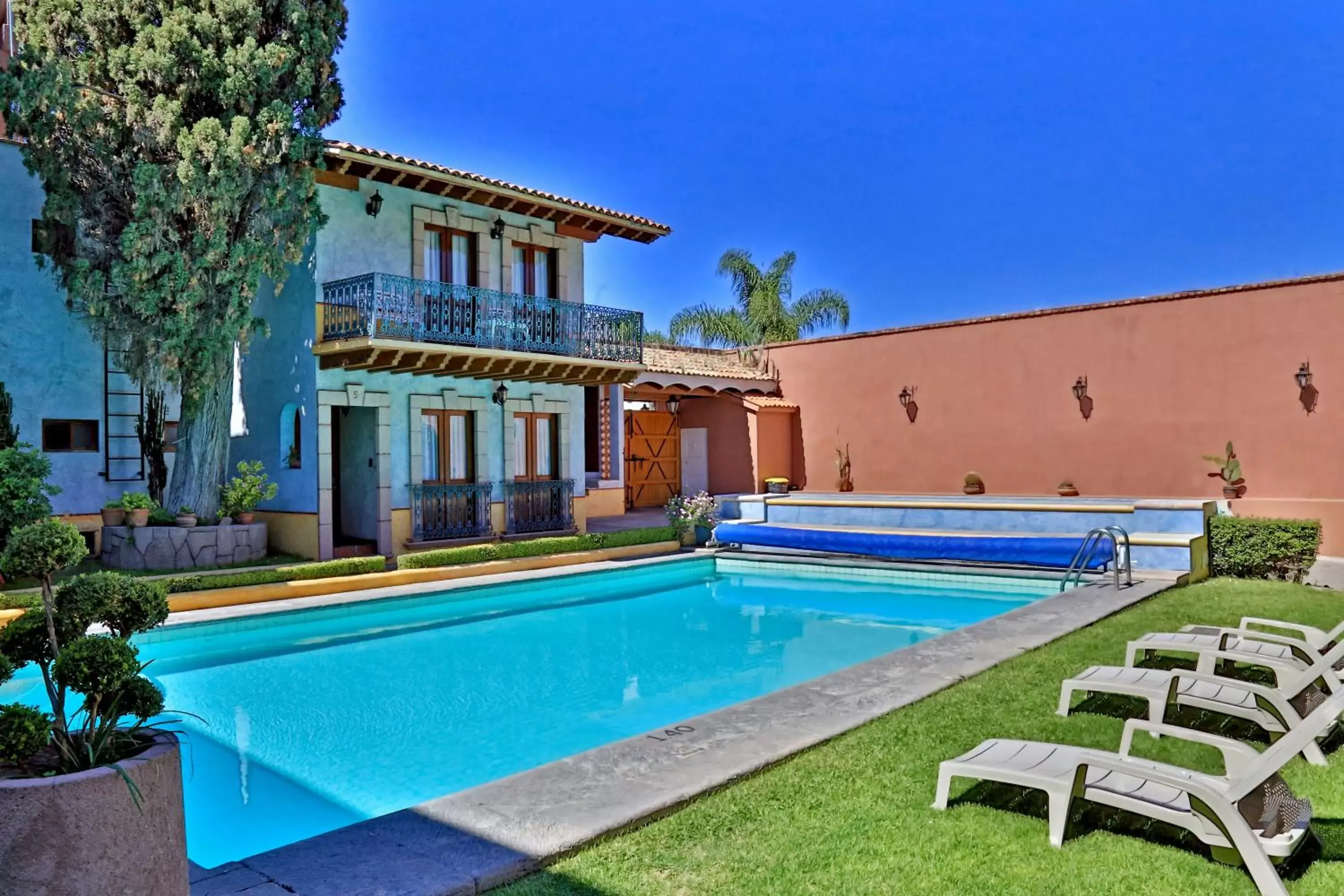 Swimming Pool in Hotel La Plaza de Tequisquiapan