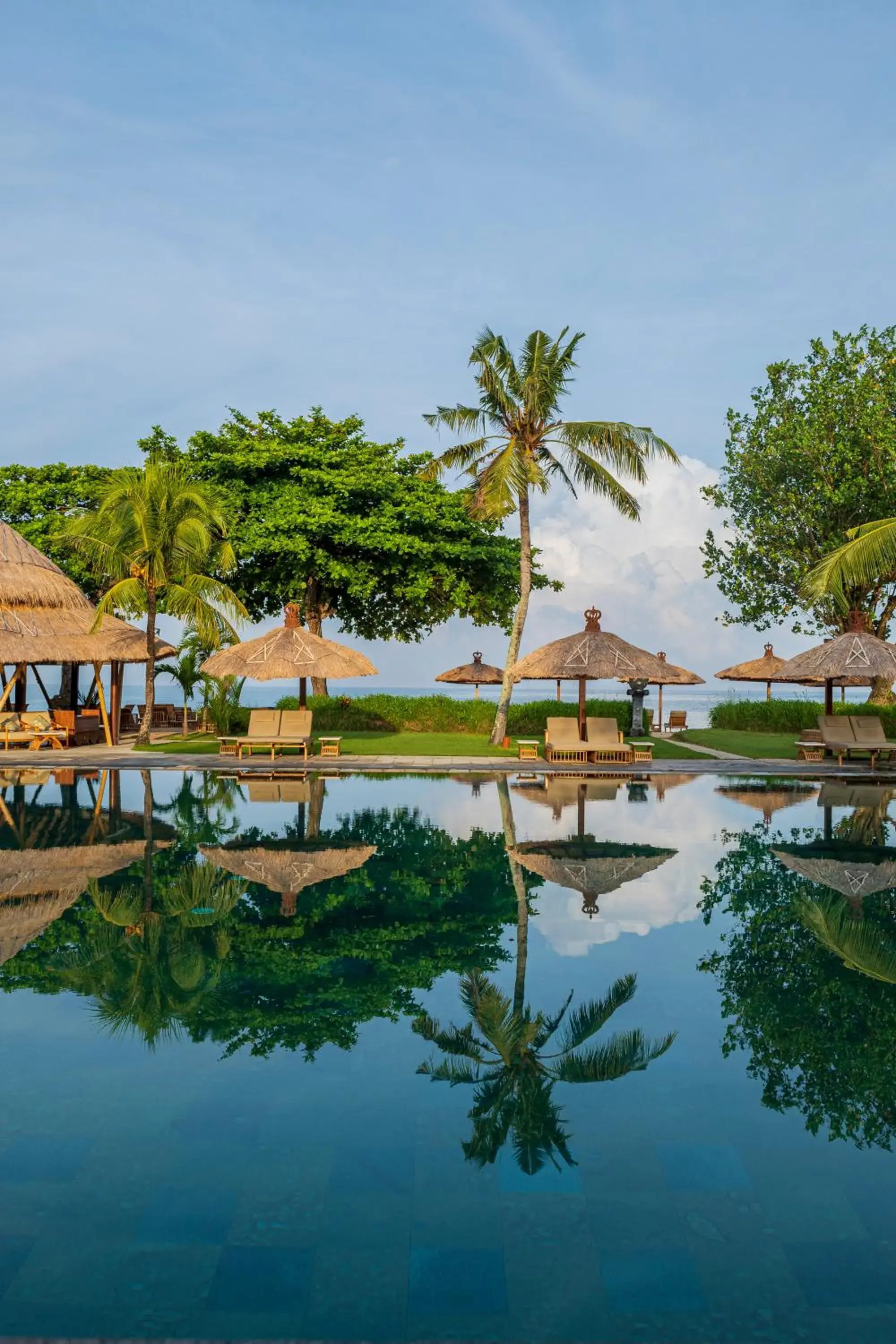 Swimming pool in Jimbaran Puri, A Belmond Hotel, Bali