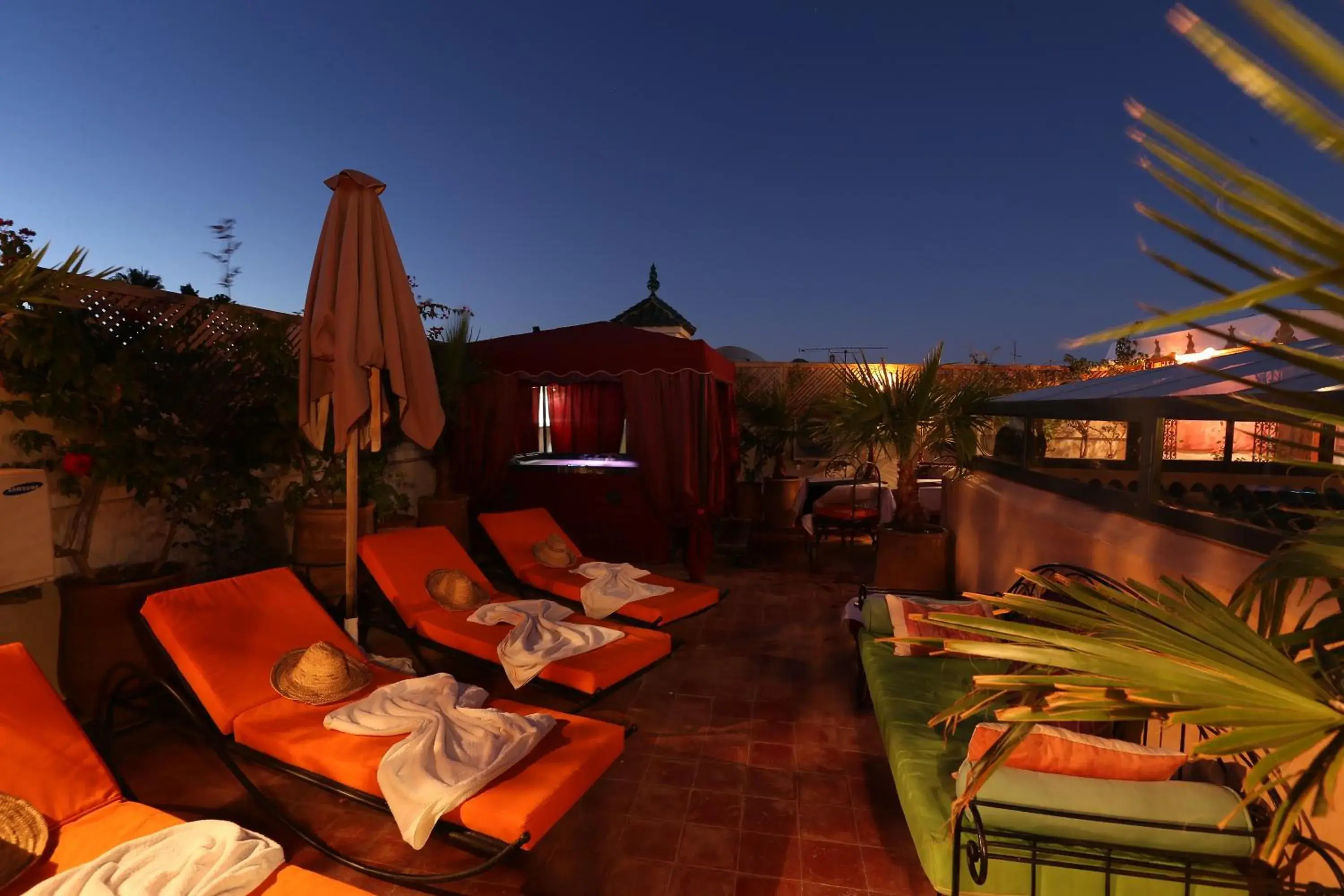 Patio in Riad Rêves D'orient