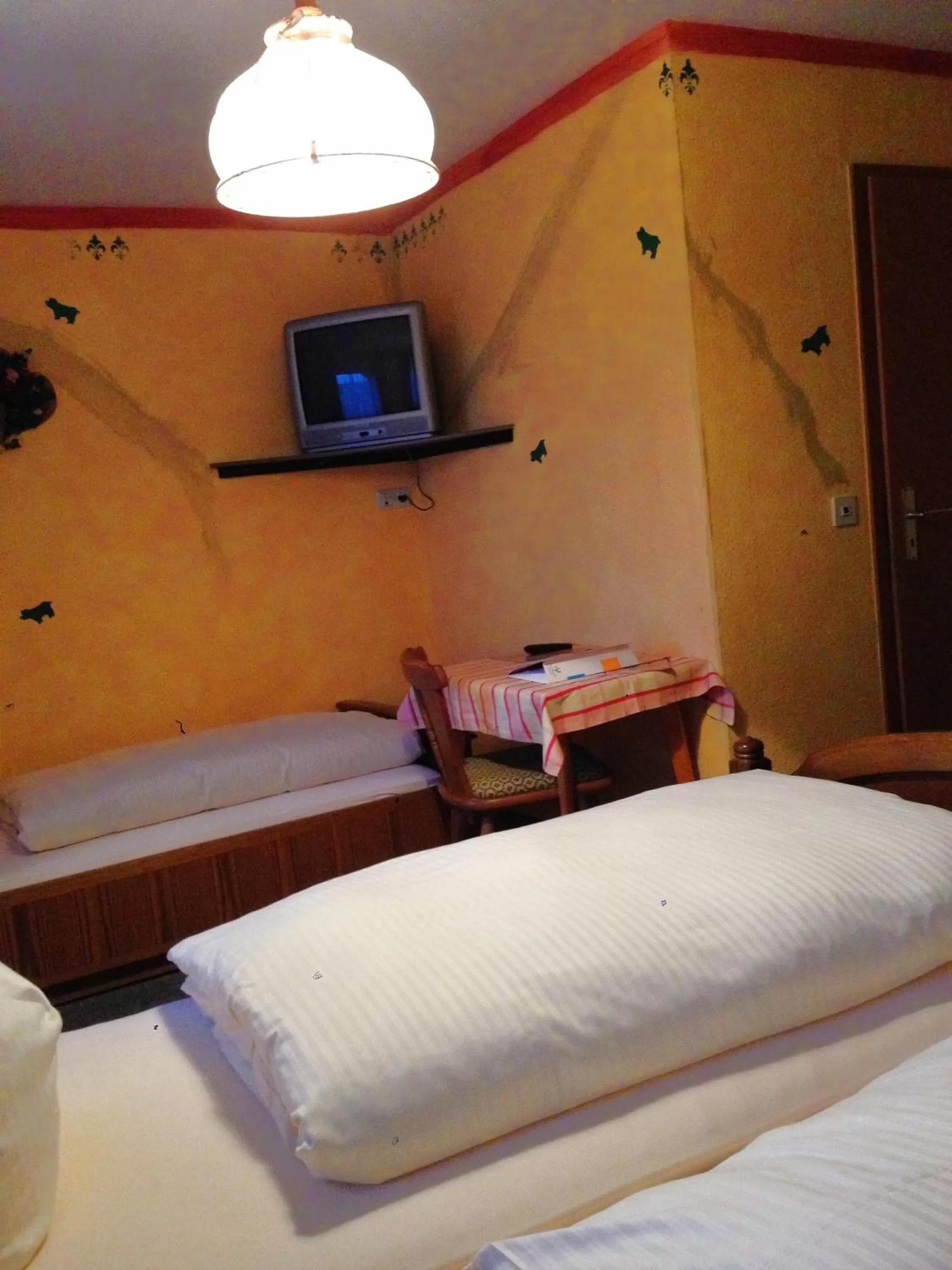 Decorative detail, Bed in Beim Haxenwirt