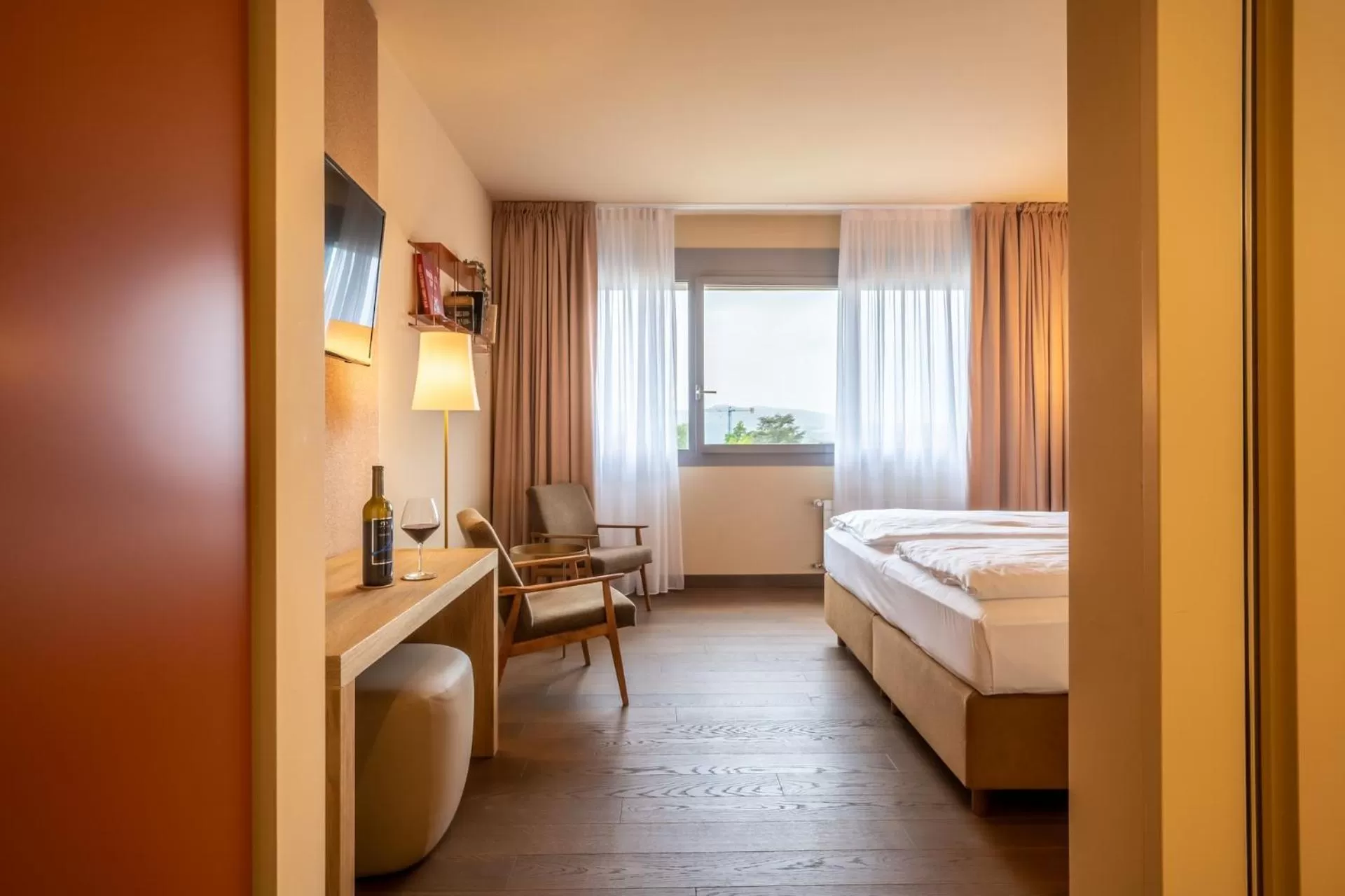 Bed in Conca Bella Boutique Hotel & Wine Experience