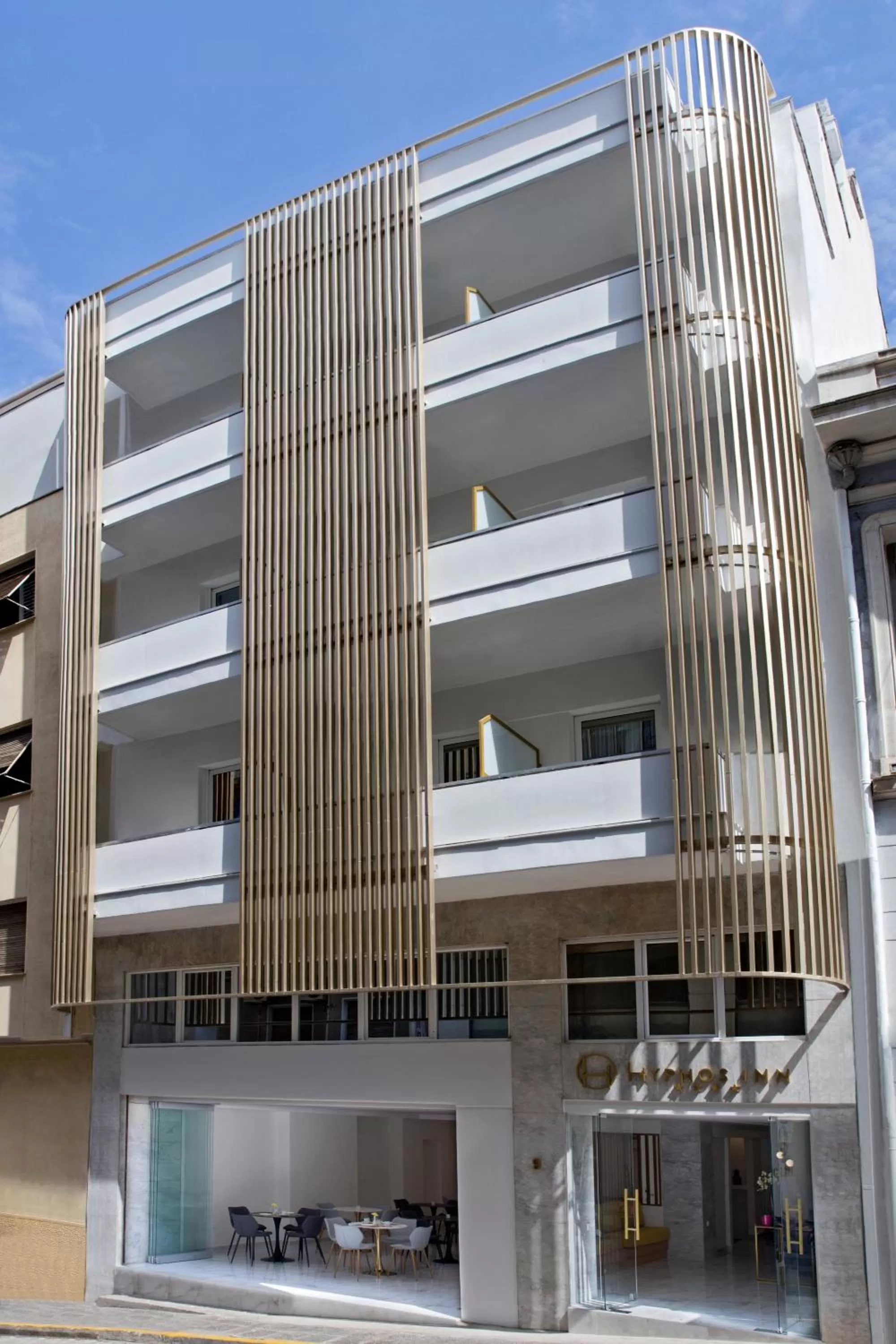 Property building in Hypnos Inn Athens