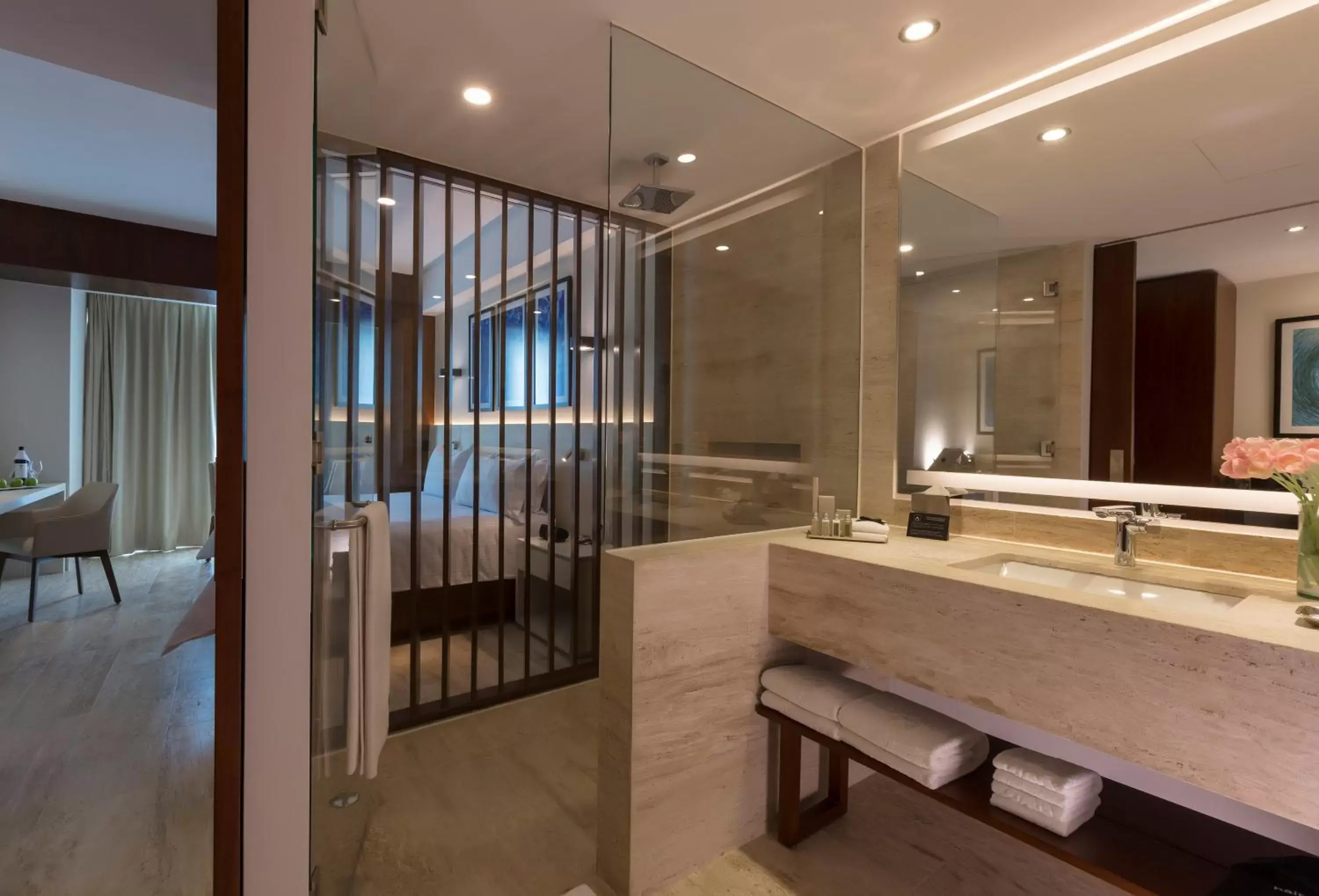 Bathroom in Altitude at Krystal Grand Cancun - All Inclusive