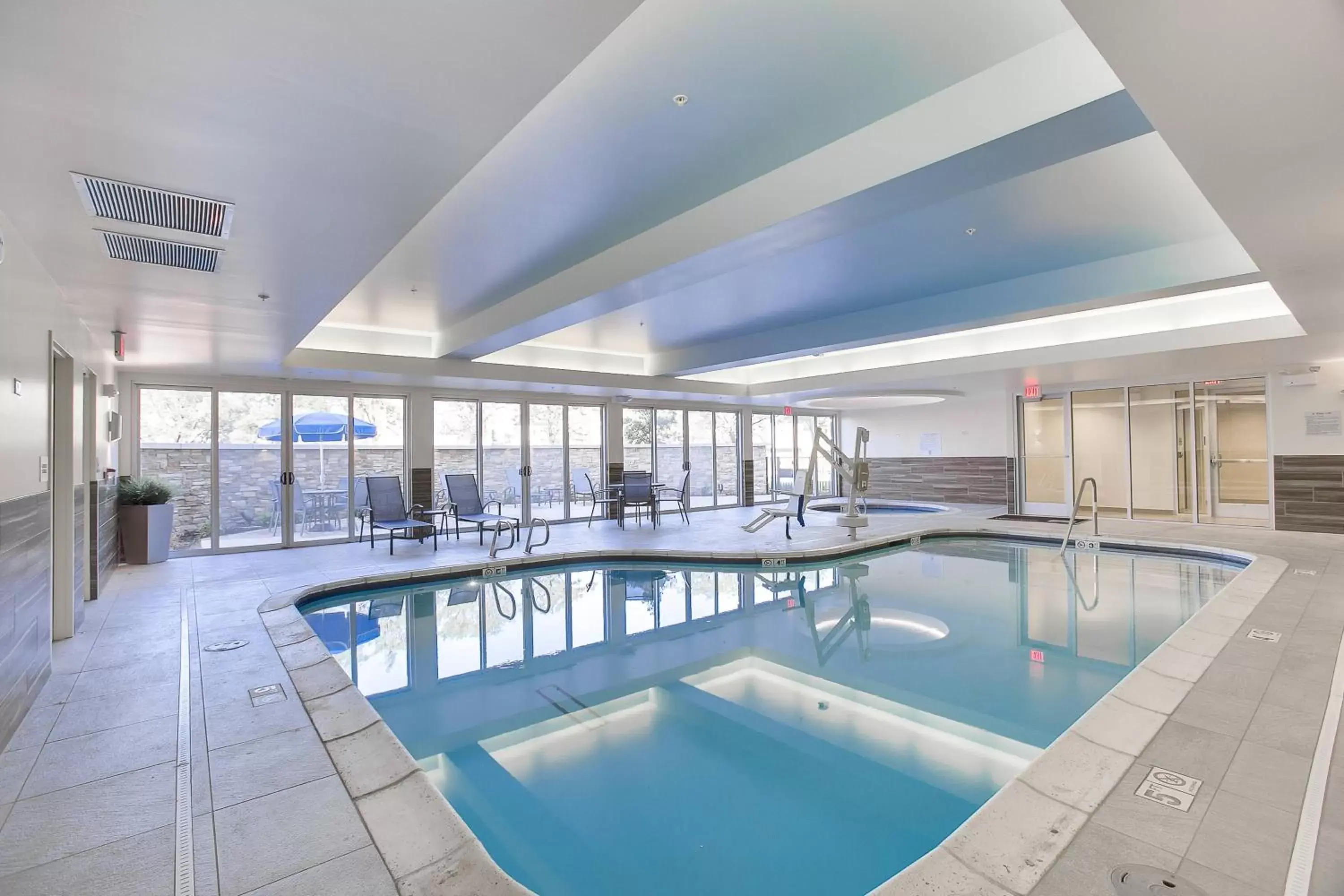 Swimming Pool in Fairfield Inn & Suites By Marriott Wichita East