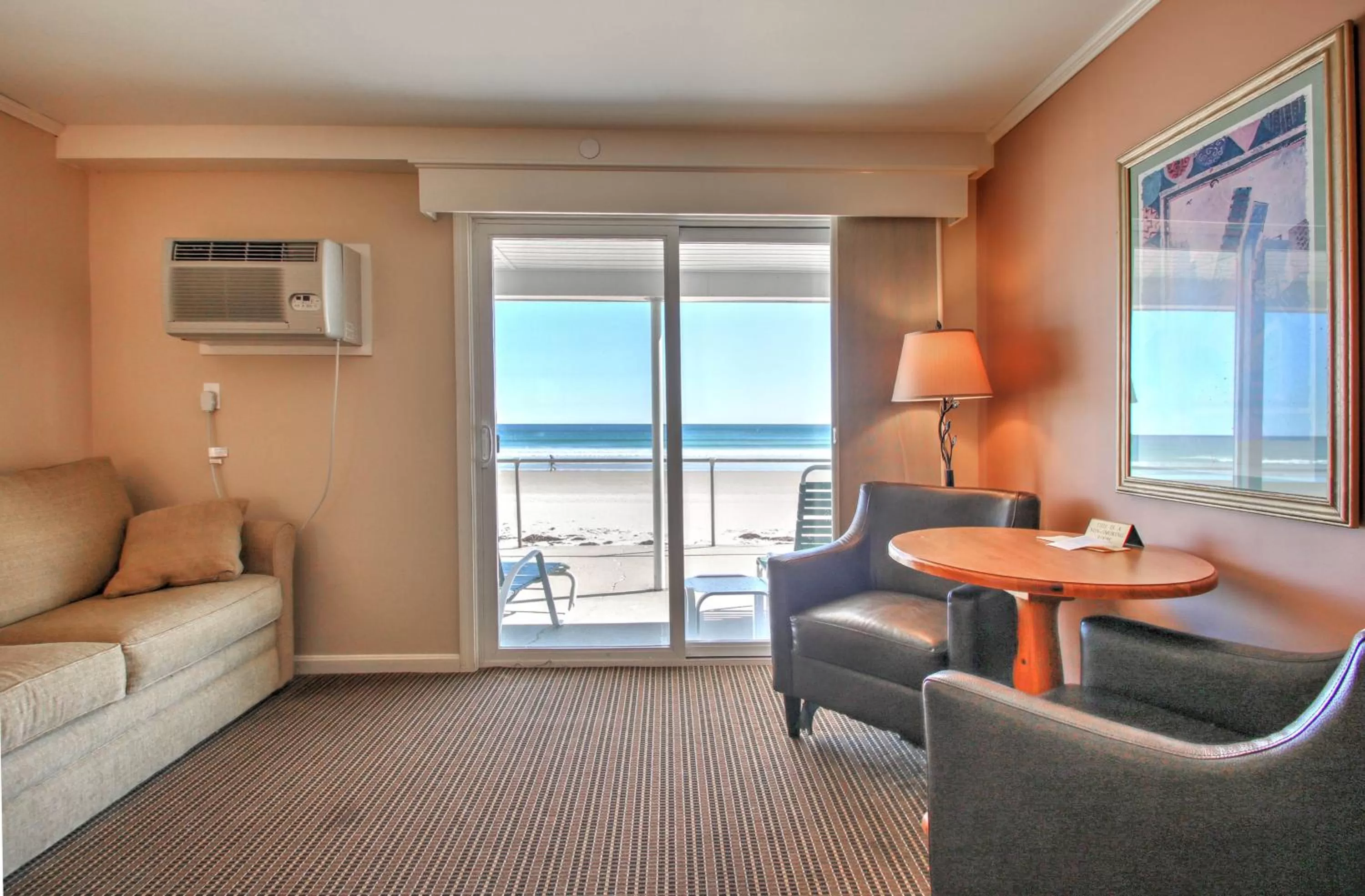 Seating Area in Norseman Resort on the Beach