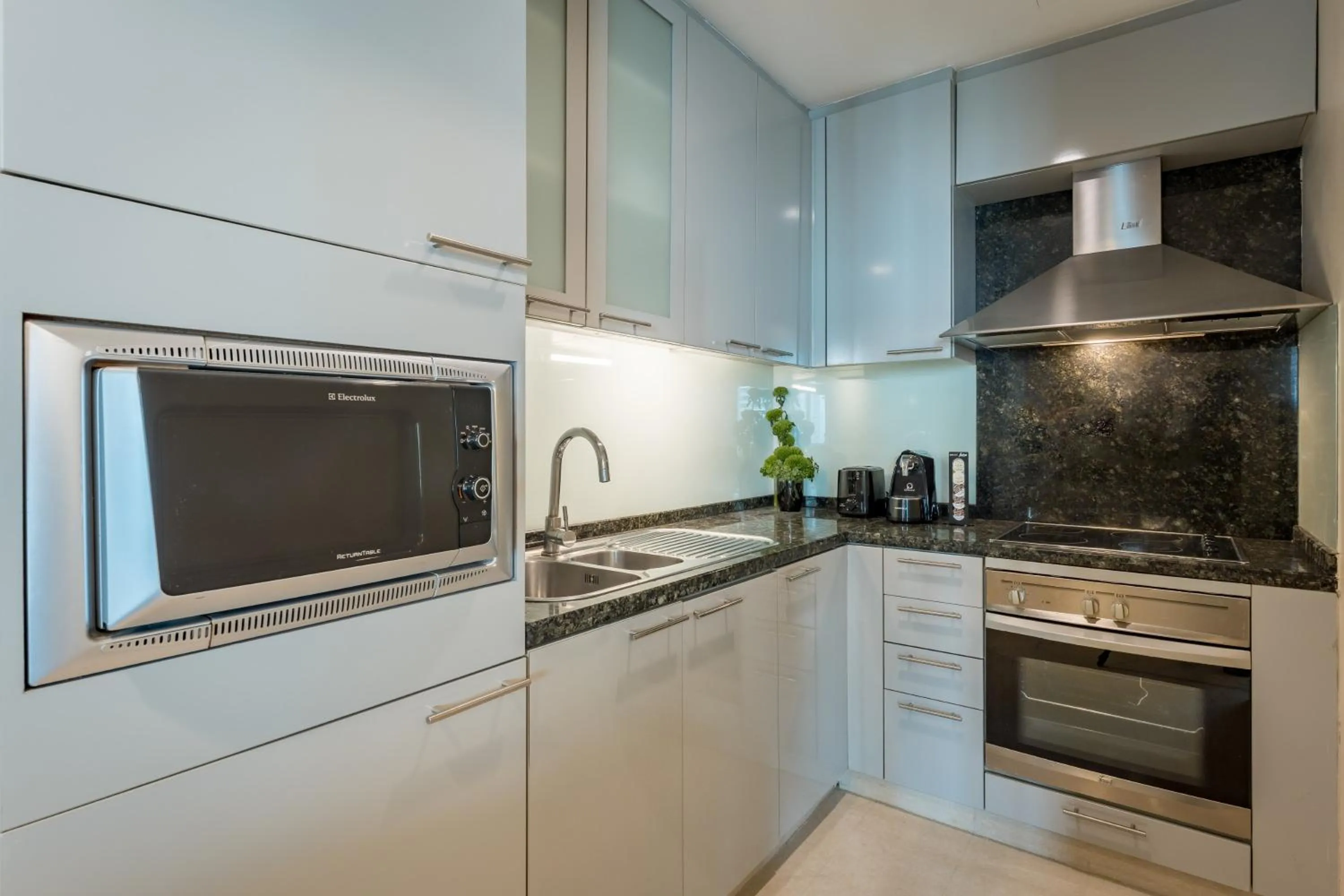 Kitchen or kitchenette in Ascott Sathorn Bangkok