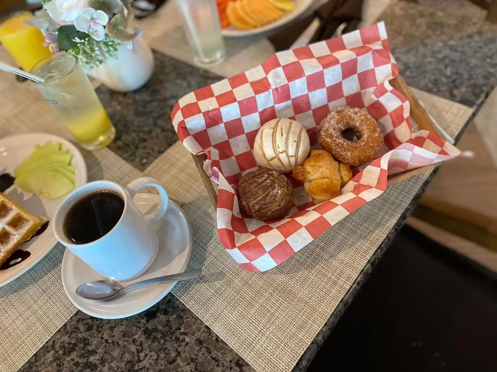 Breakfast in Hotel Portobelo