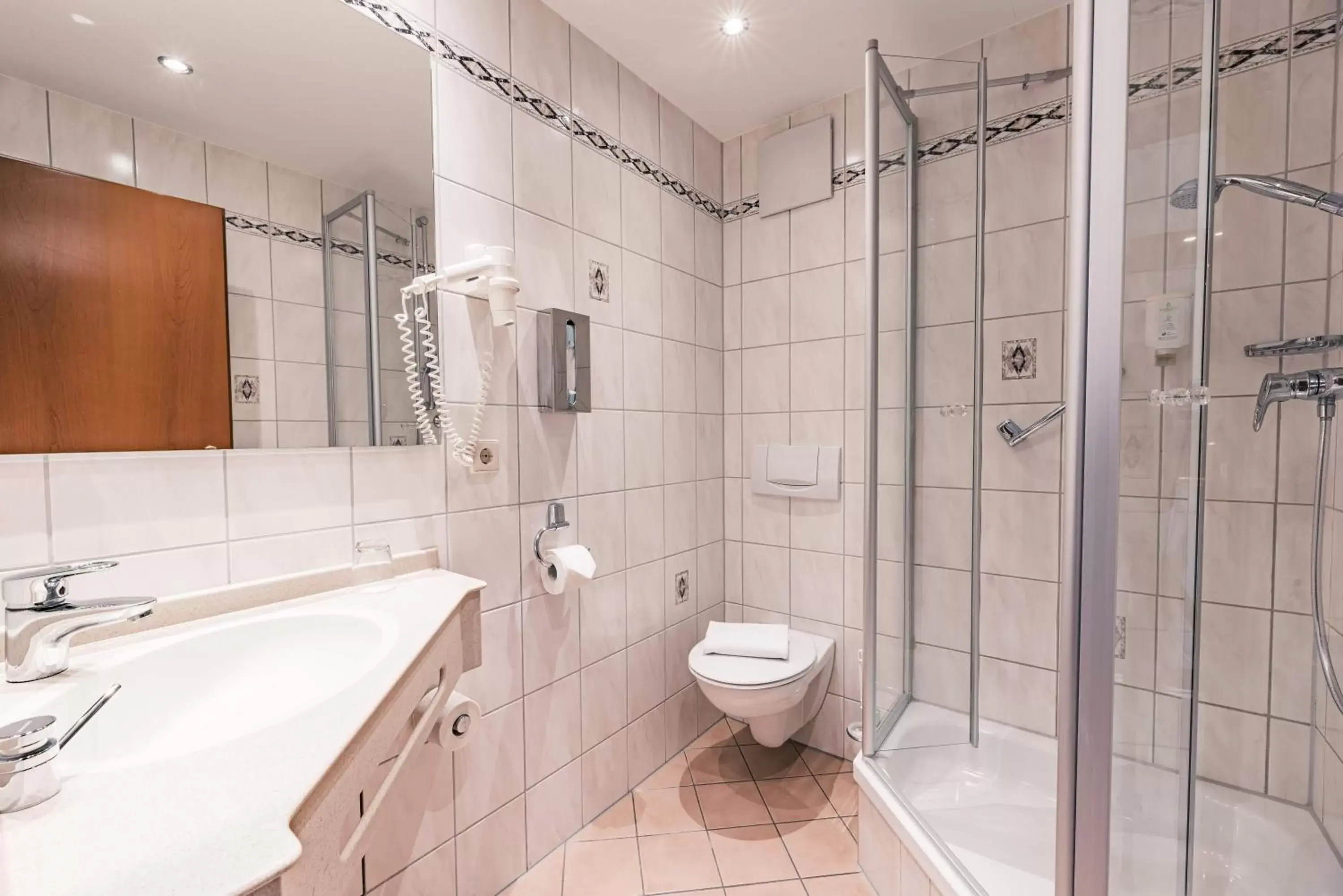 Bathroom in Hotel Wartburg Bathroom in Hotel Wartburg