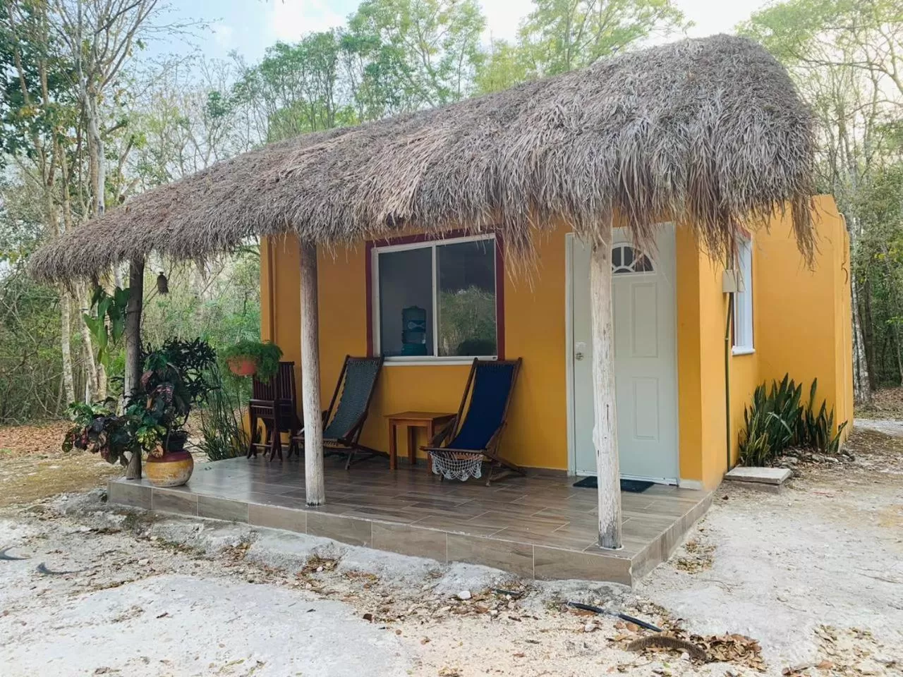 Balcony/Terrace in Casa Kaan Calakmul