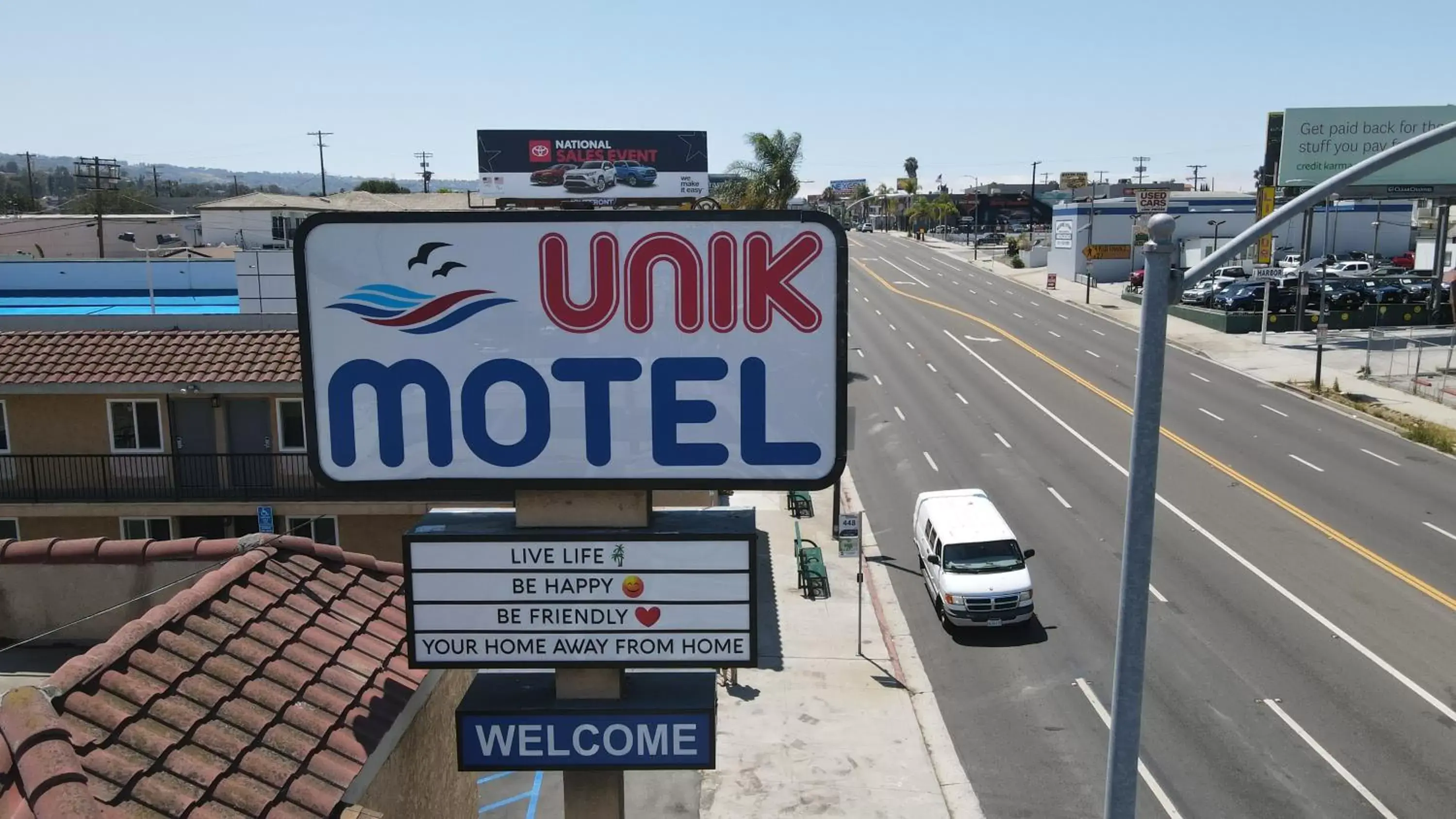 Property logo or sign in Unik Motel