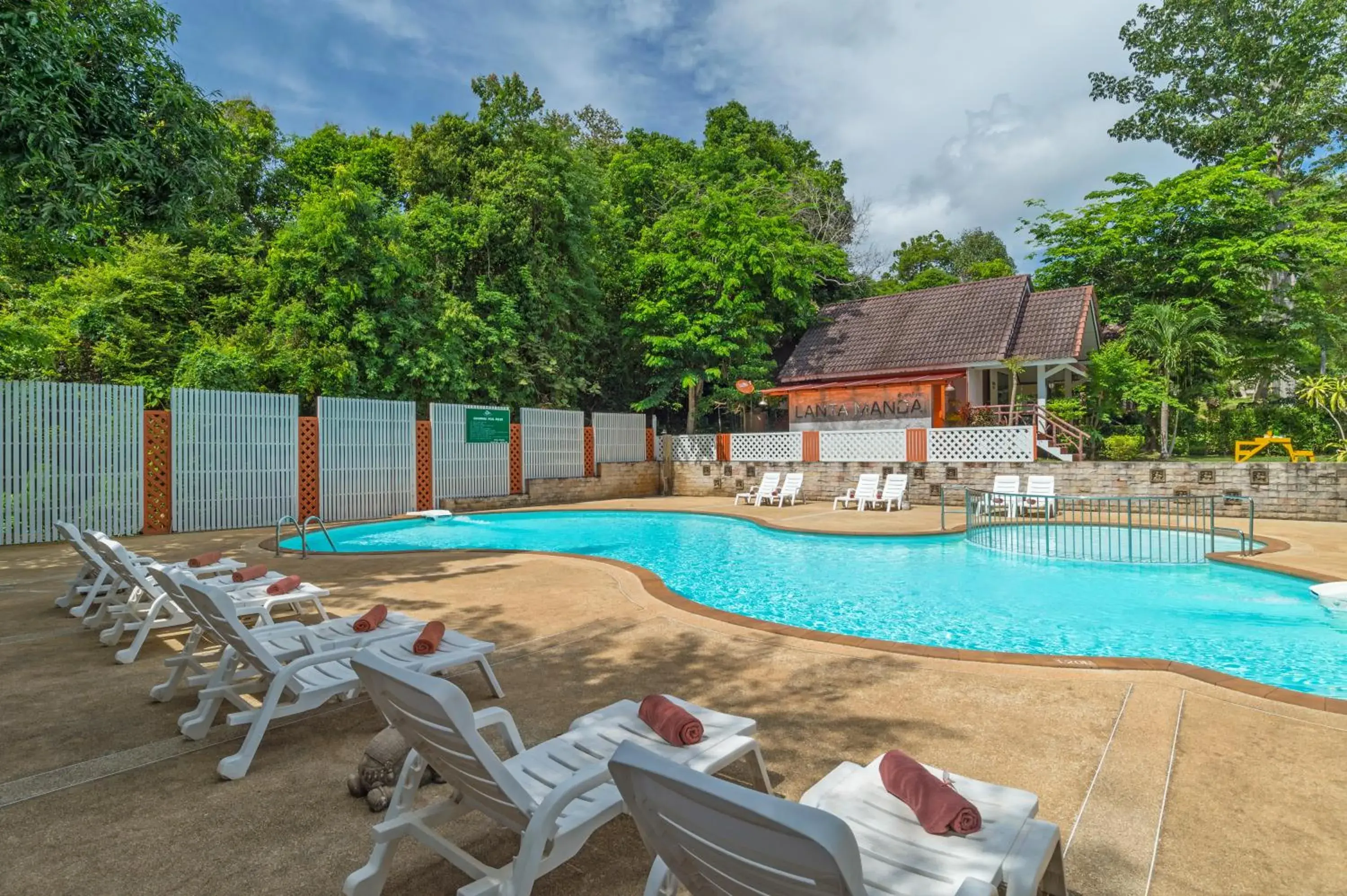 Swimming Pool in Lanta Manda Resort SHA Plus