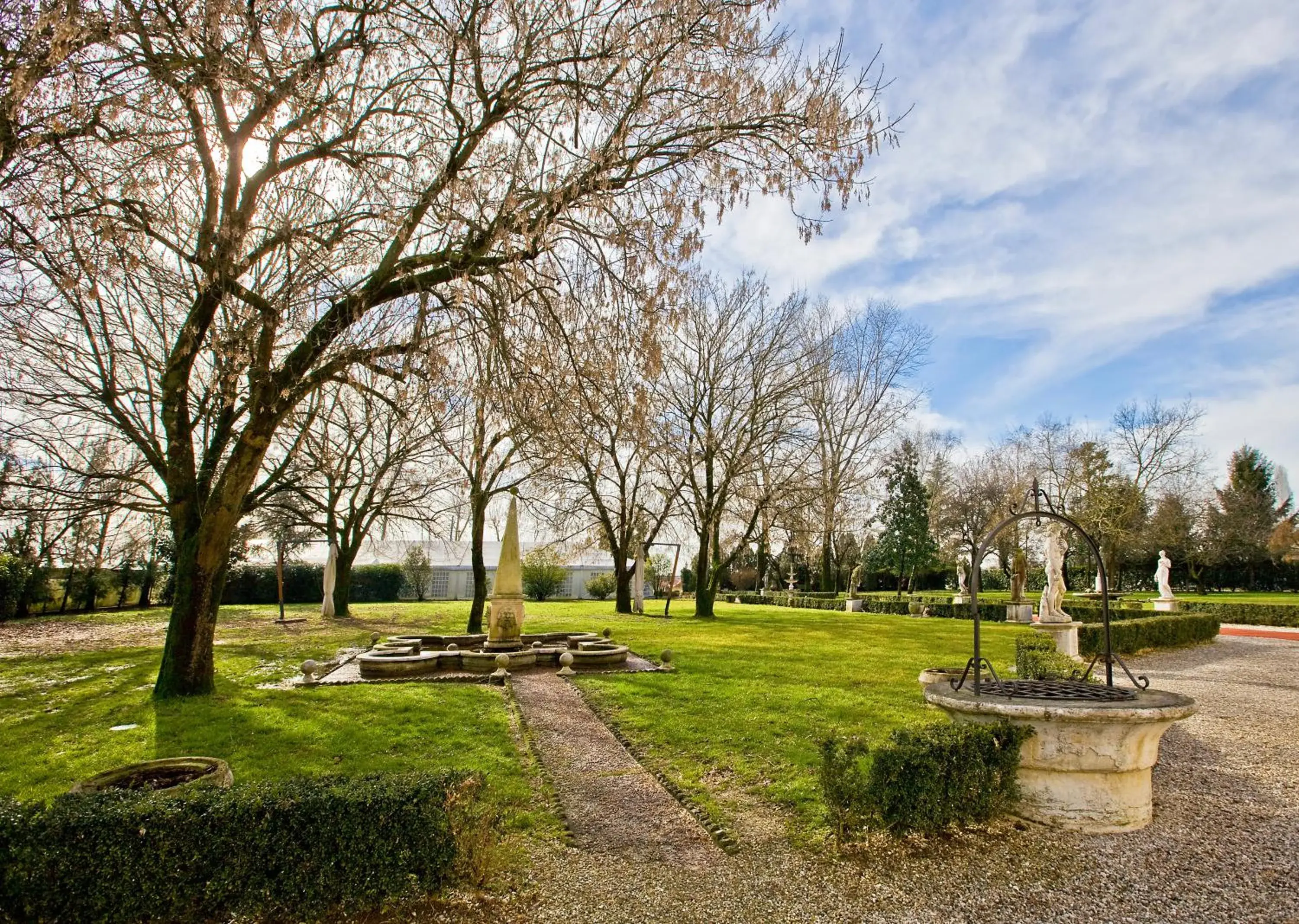 Garden in Hotel Villa Braida