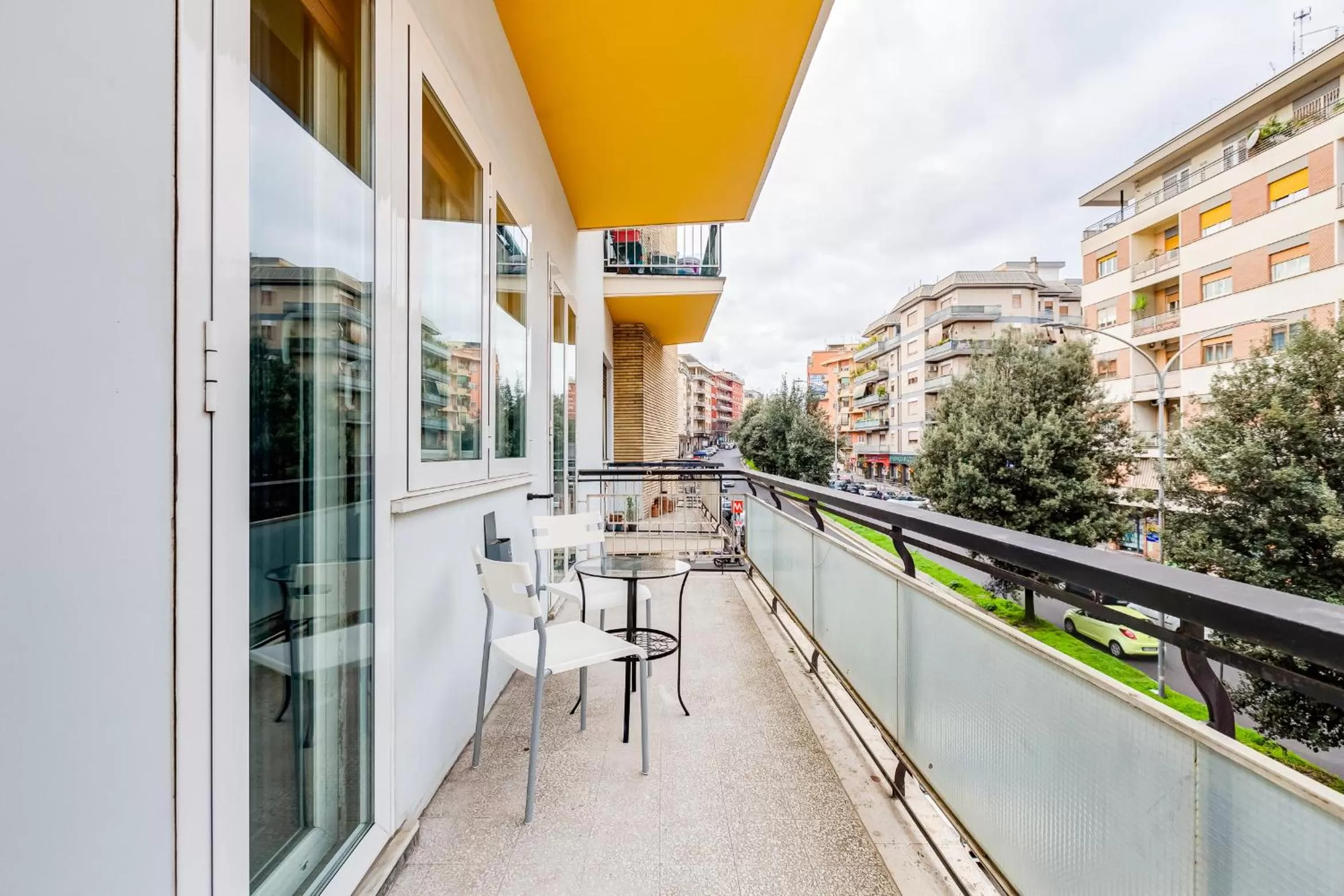 Patio in B&B Casa Der Poeta