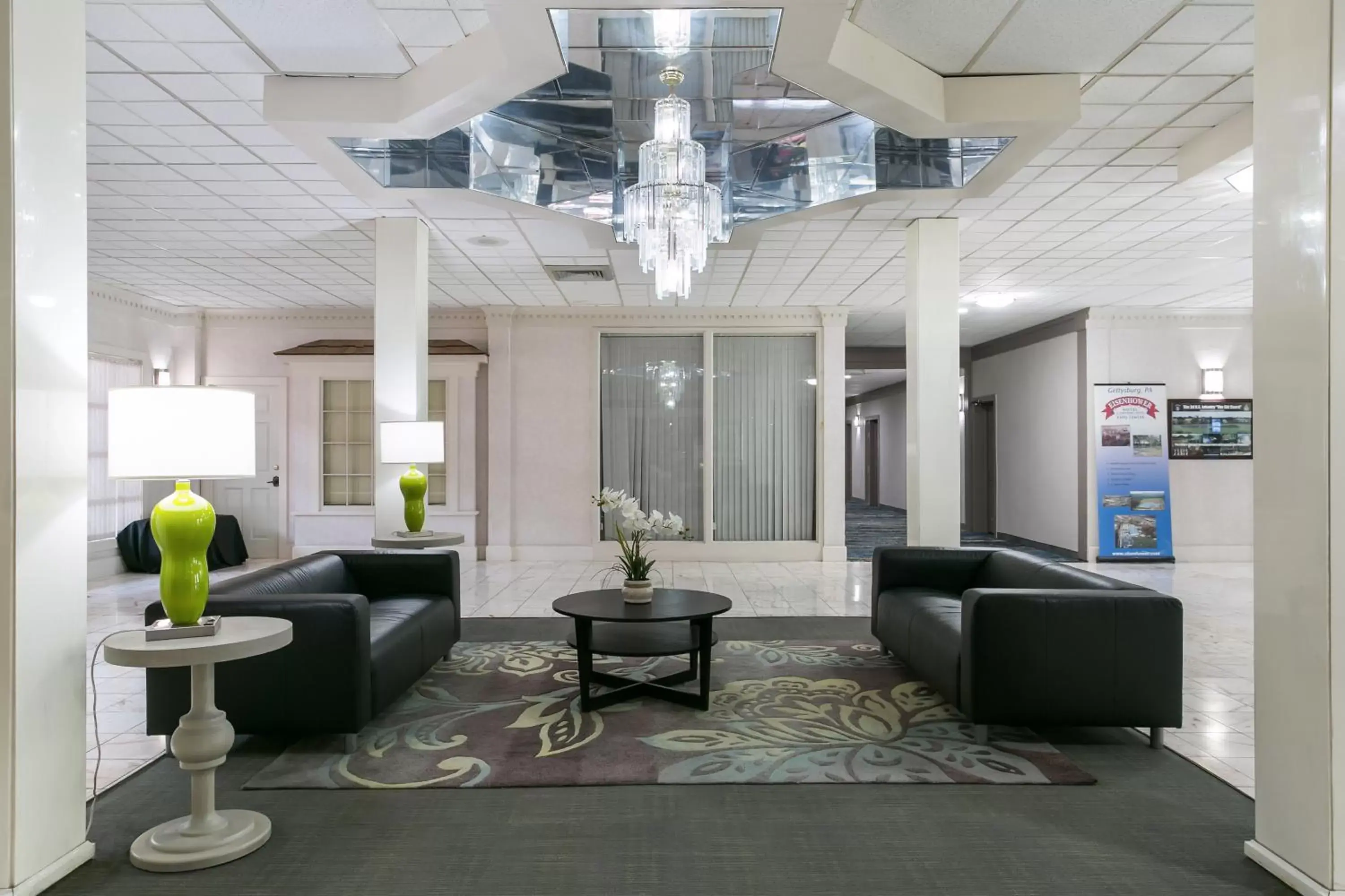 Lobby or reception in Eisenhower Hotel and Conference Center Lobby or reception in Eisenhower Hotel and Conference Center