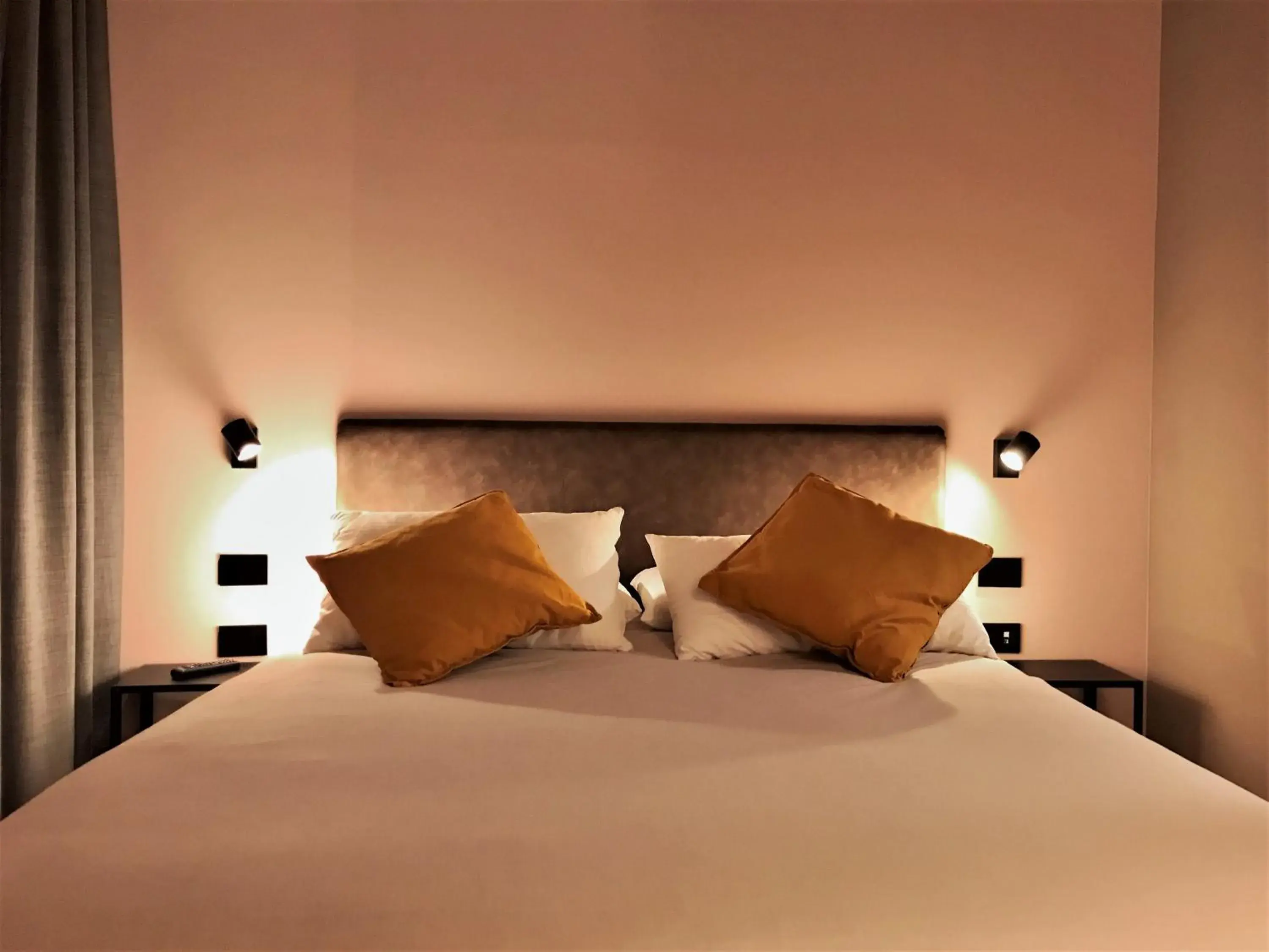 Bed in Hotel san Vitale