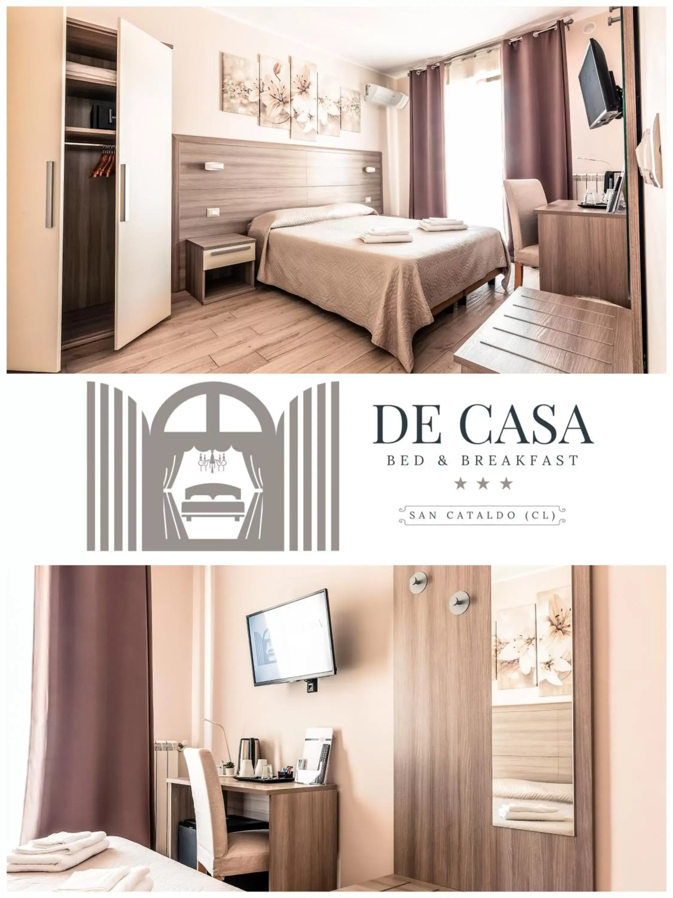 Property building, Bed in B&B DE CASA