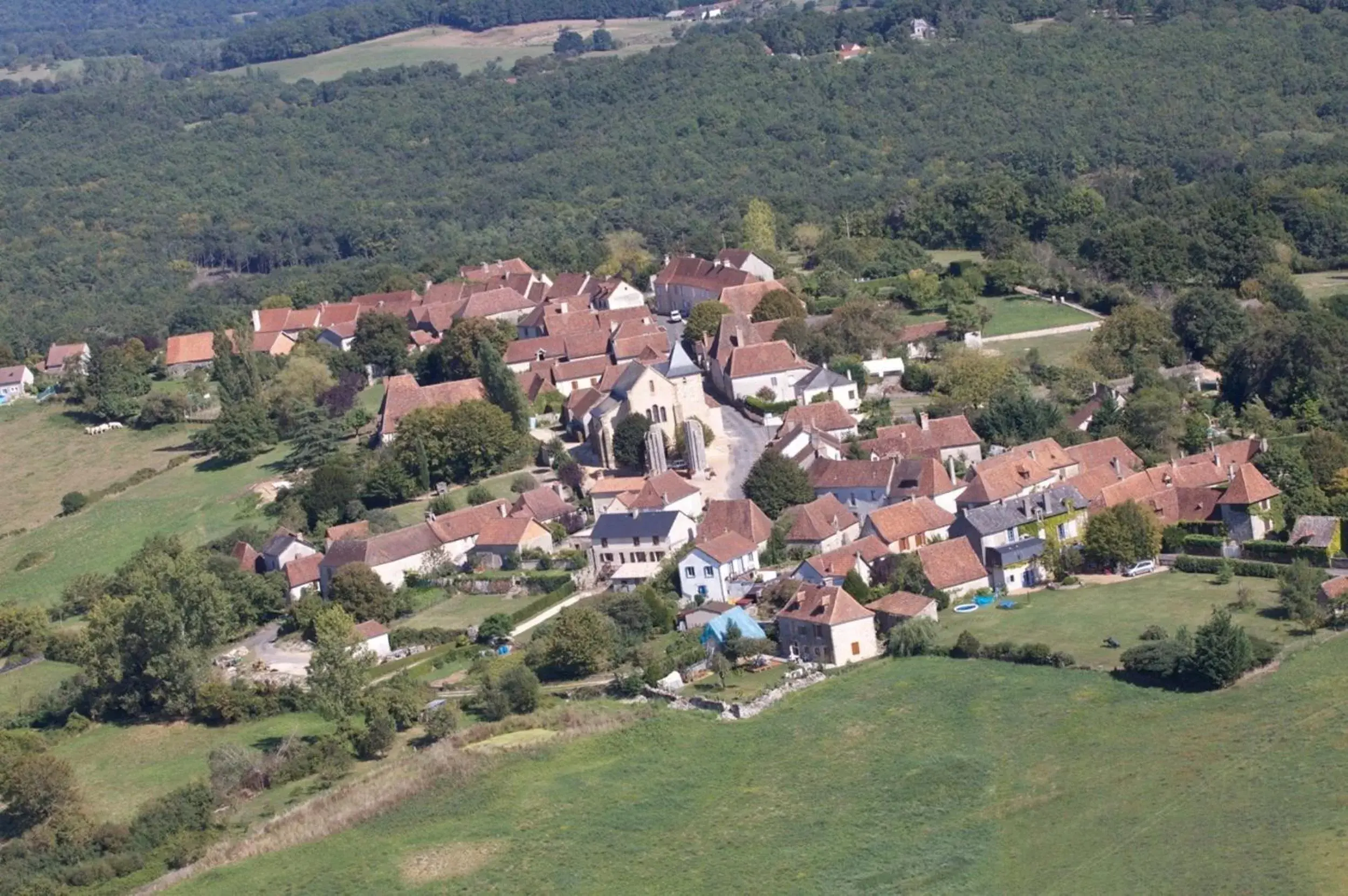 Bird's eye view, Bird's-eye View in La Maison du Parc