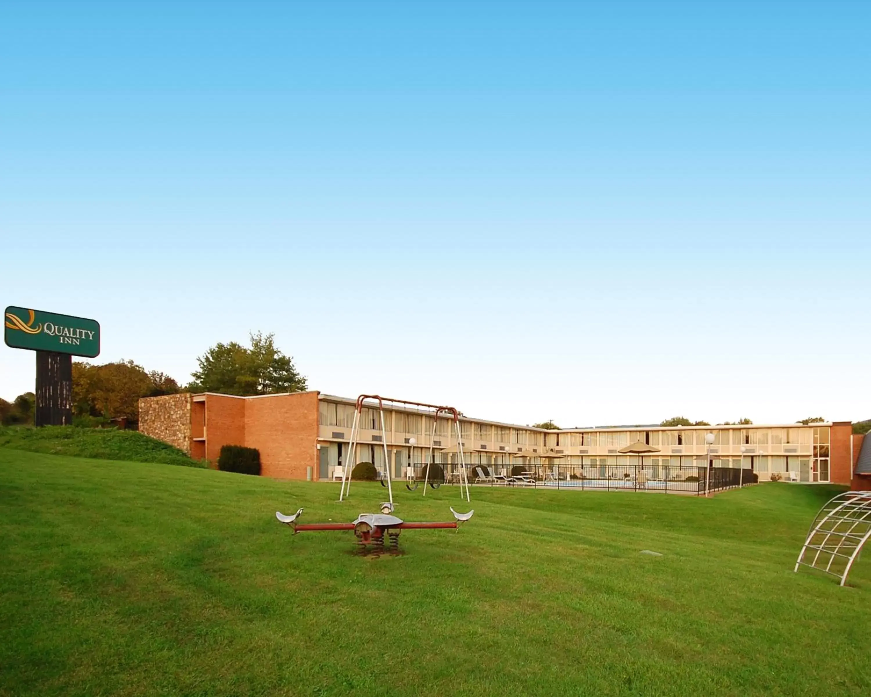 Children play ground in Quality Inn Shenandoah Valley