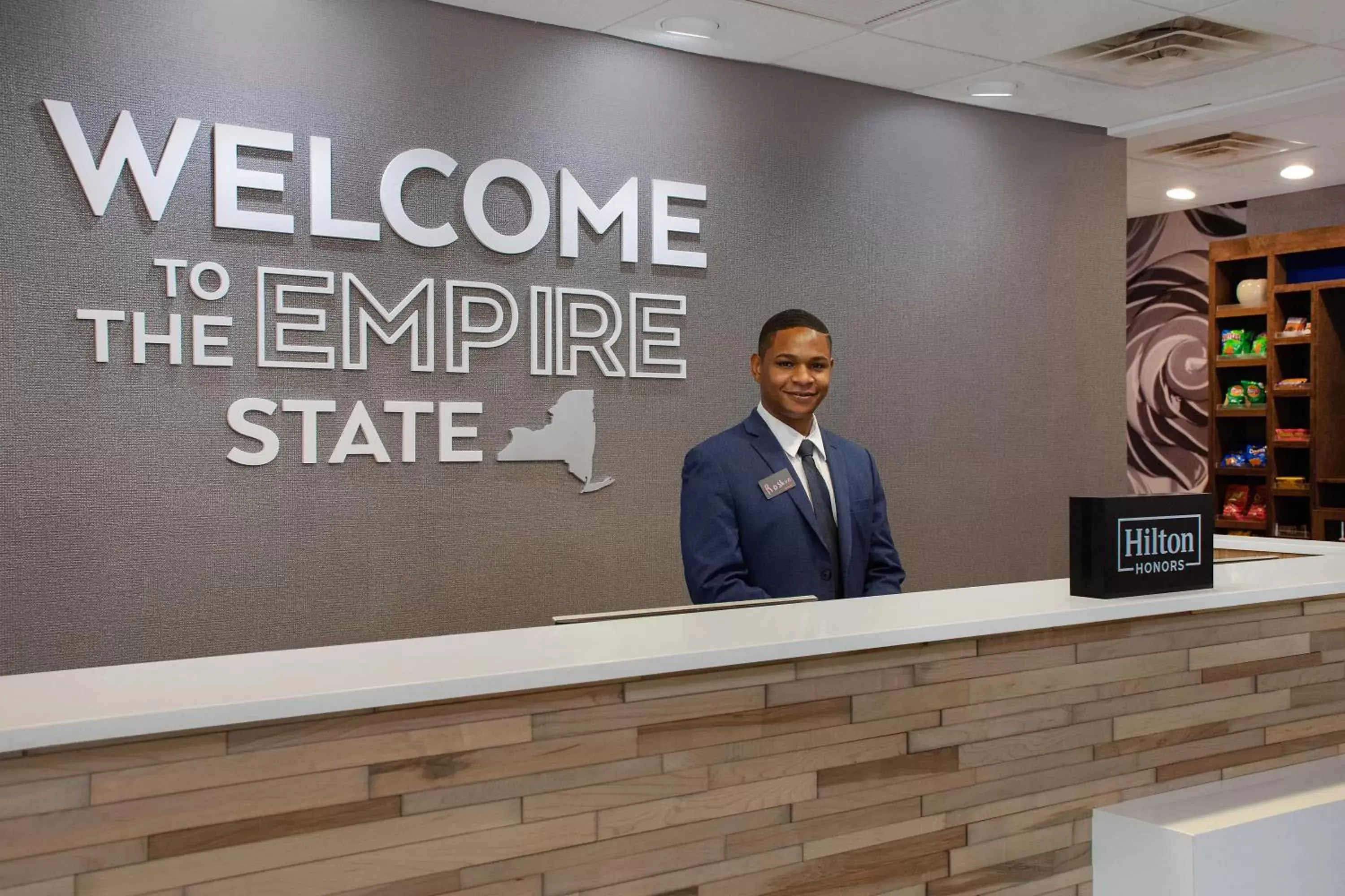 Lobby or reception in Hampton Inn & Suites Yonkers Lobby or reception in Hampton Inn & Suites Yonkers