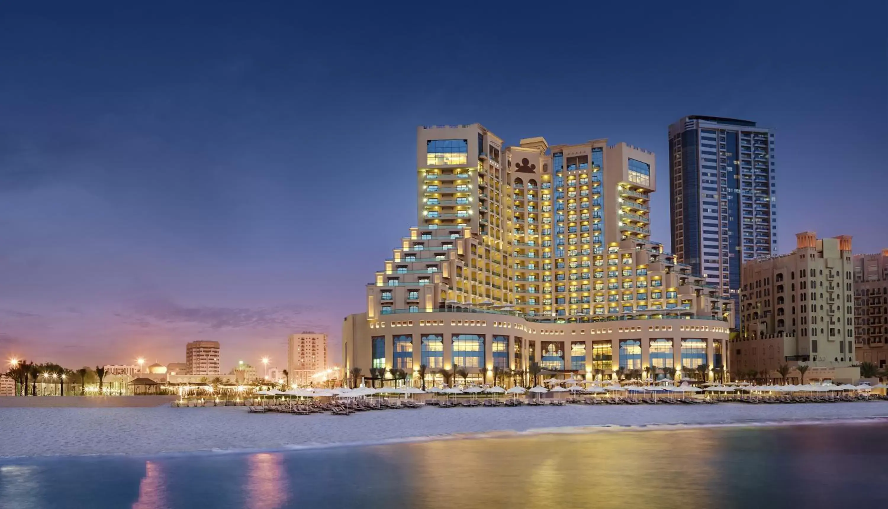 Facade/entrance, Property Building in Fairmont Ajman