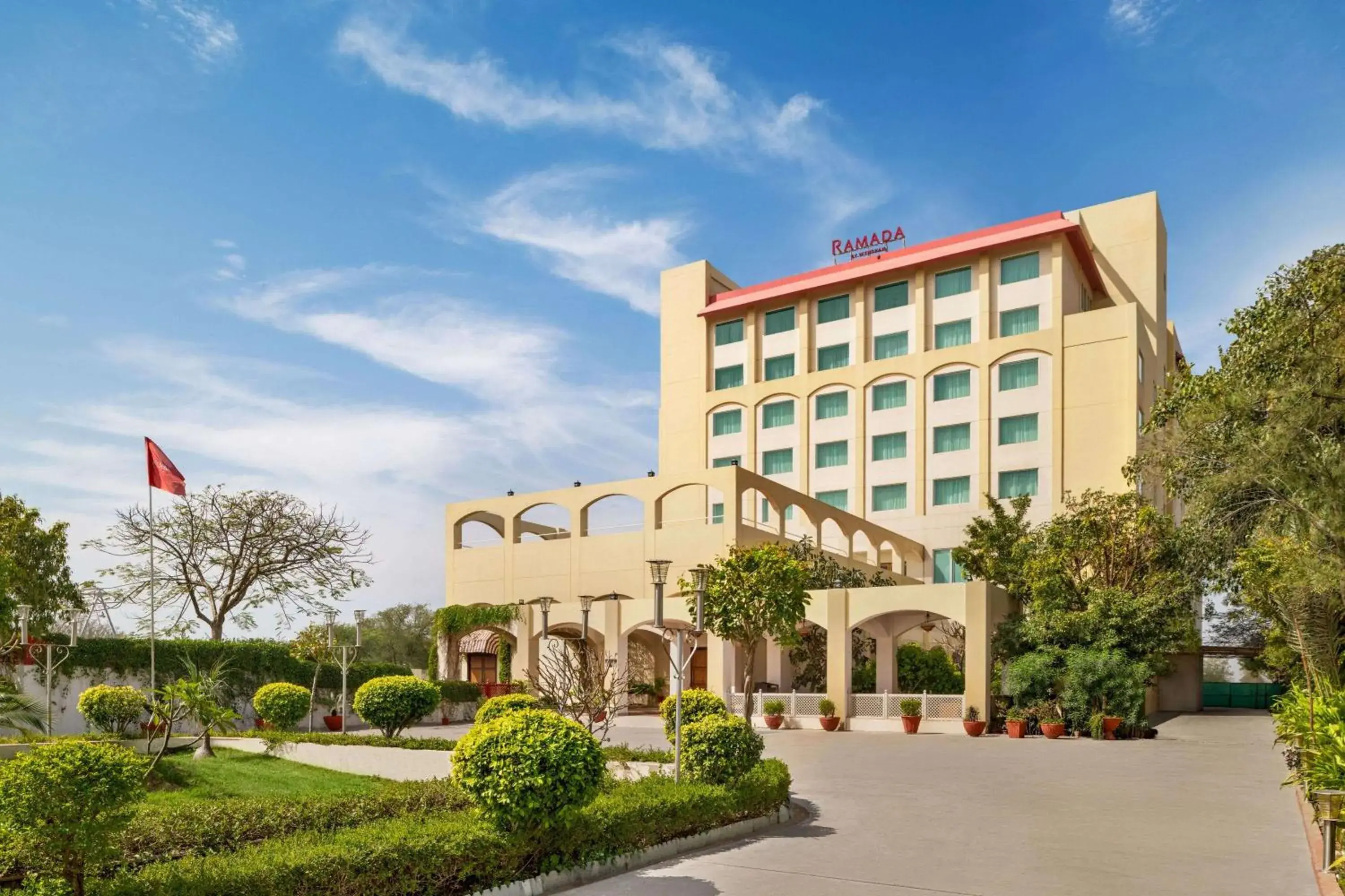 Property building in Ramada by Wyndham Jaipur Jaisinghpura Property building in Ramada by Wyndham Jaipur Jaisinghpura