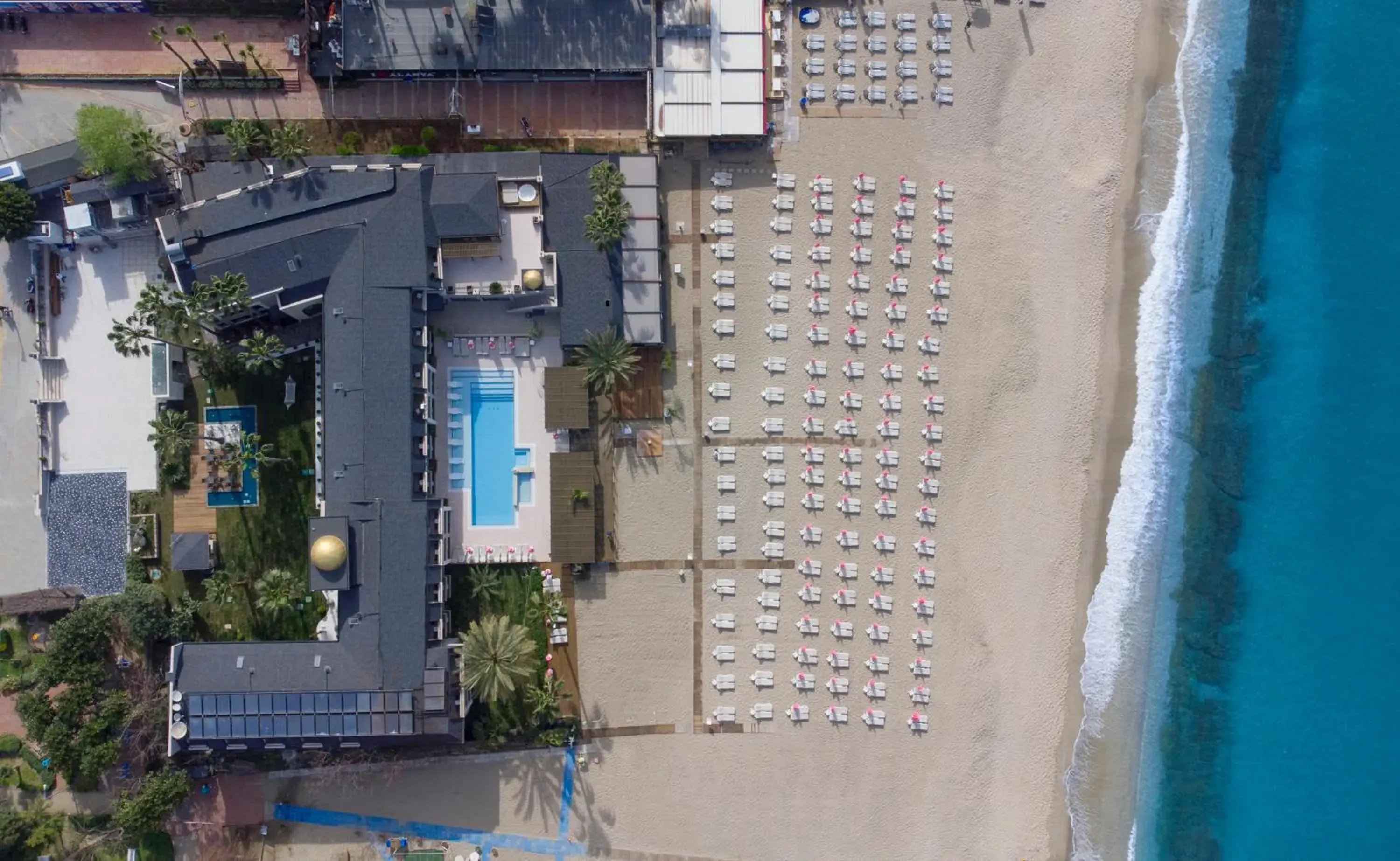 Beach, Bird's-eye View in Alaaddin Beach Hotel - Adult Only