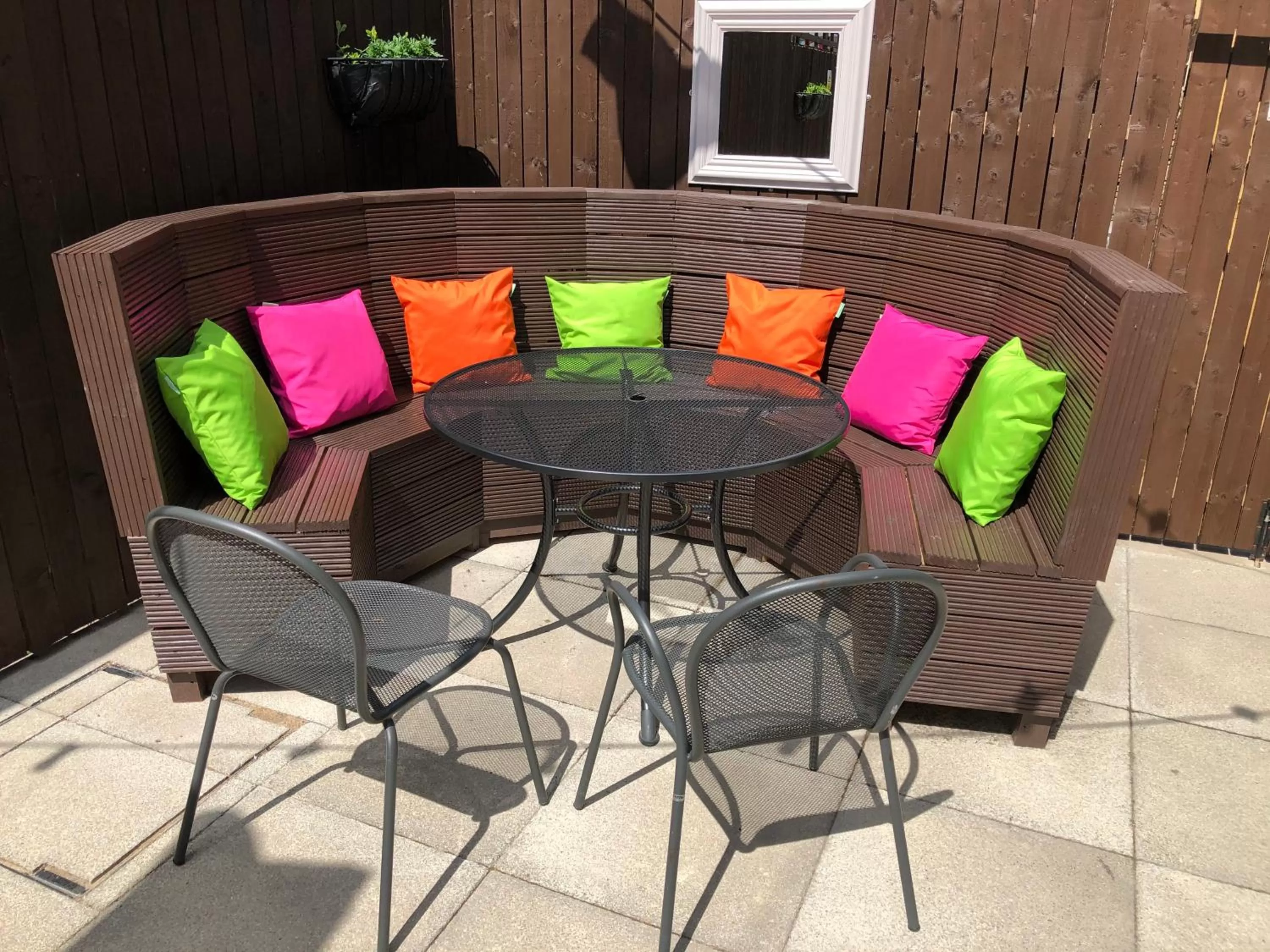 Patio in The Black Swan Hotel