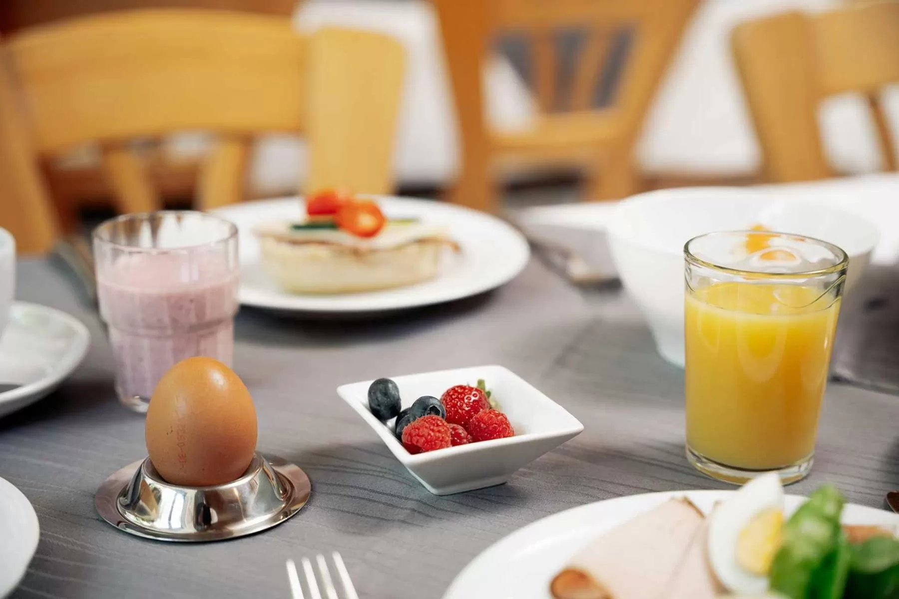 Breakfast in Hotel Park Cafe Reichl