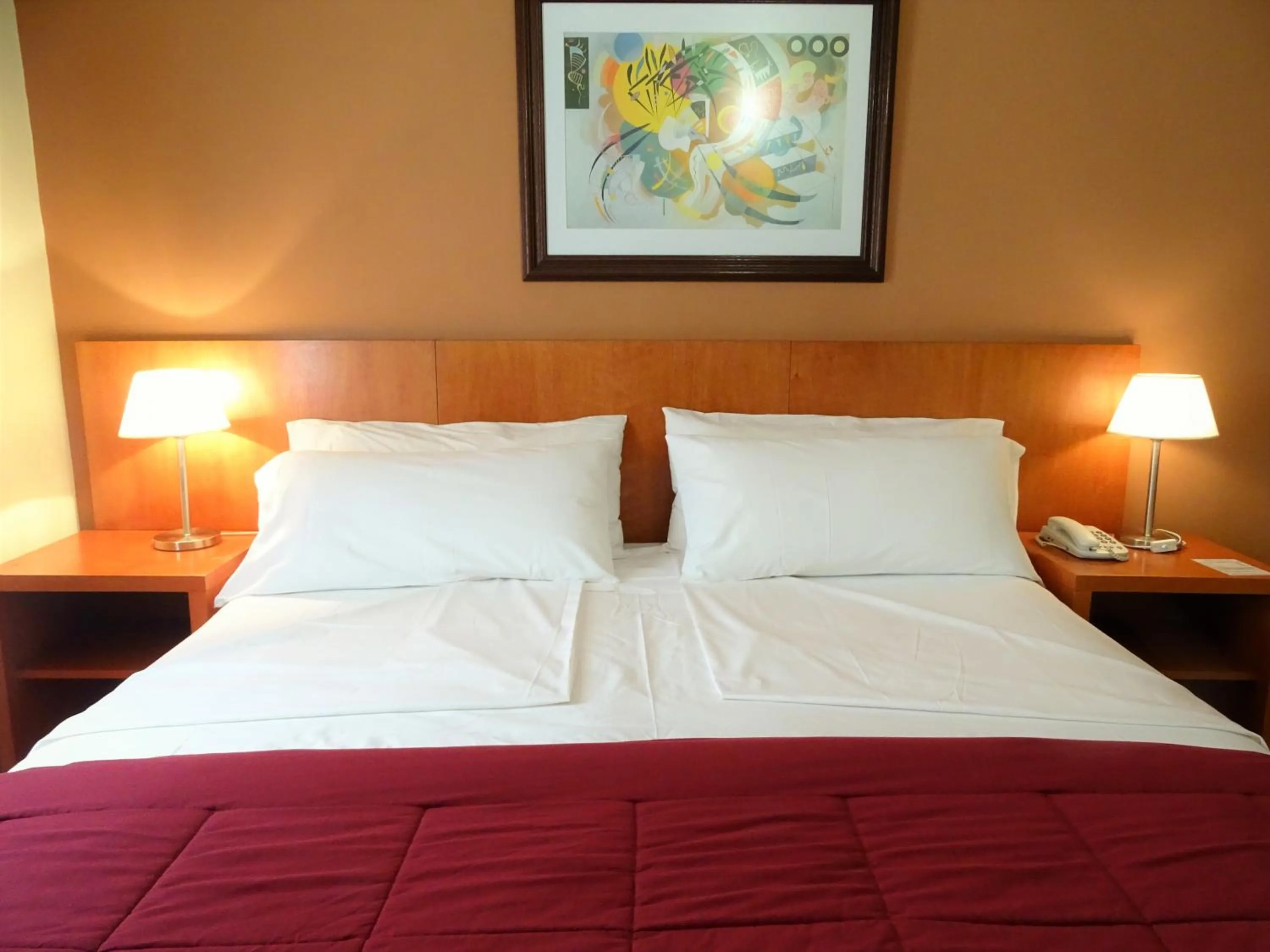 Bed in Hotel UTHGRA de las Luces