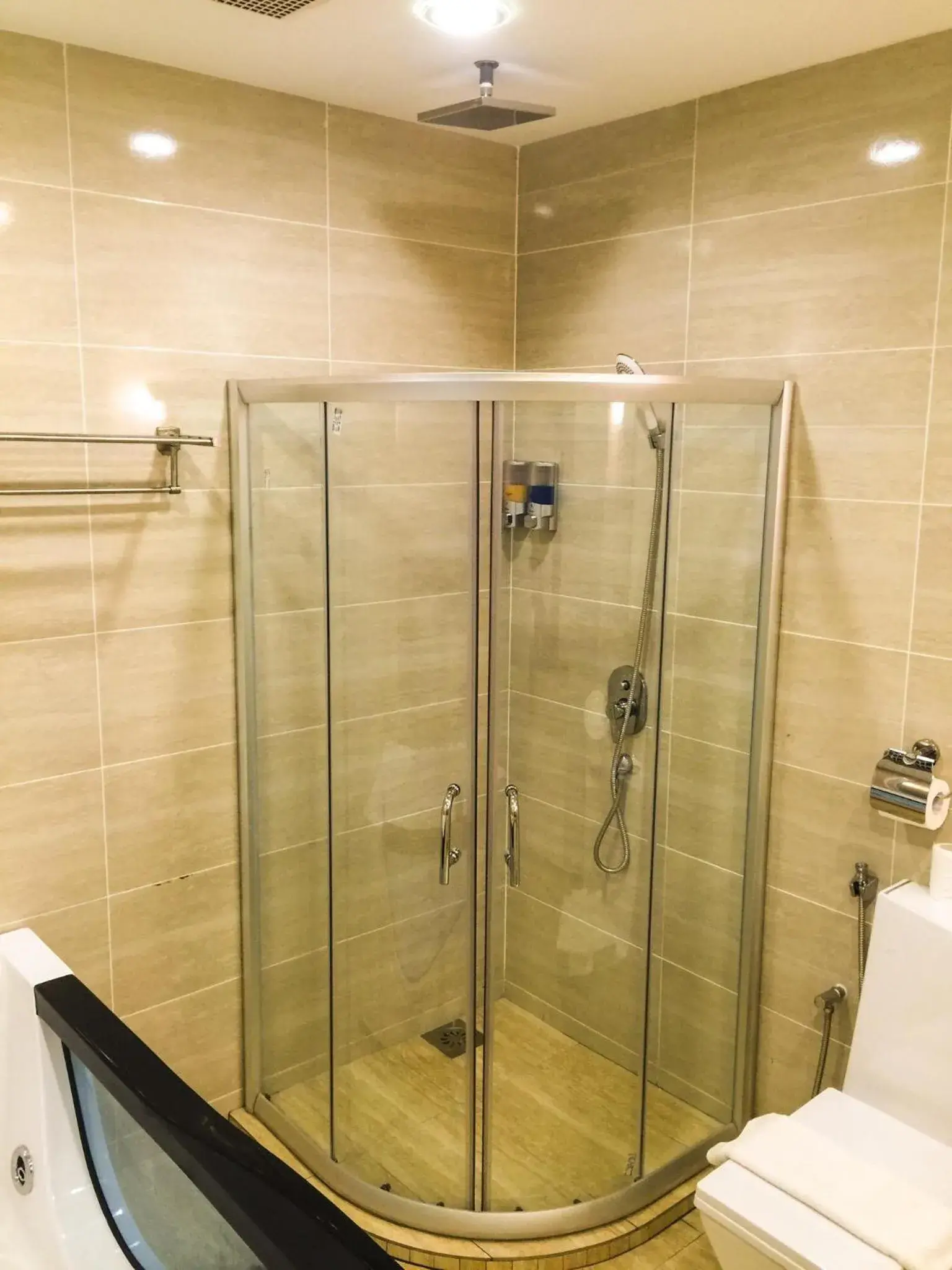 Shower, Bathroom in Louis Hotel