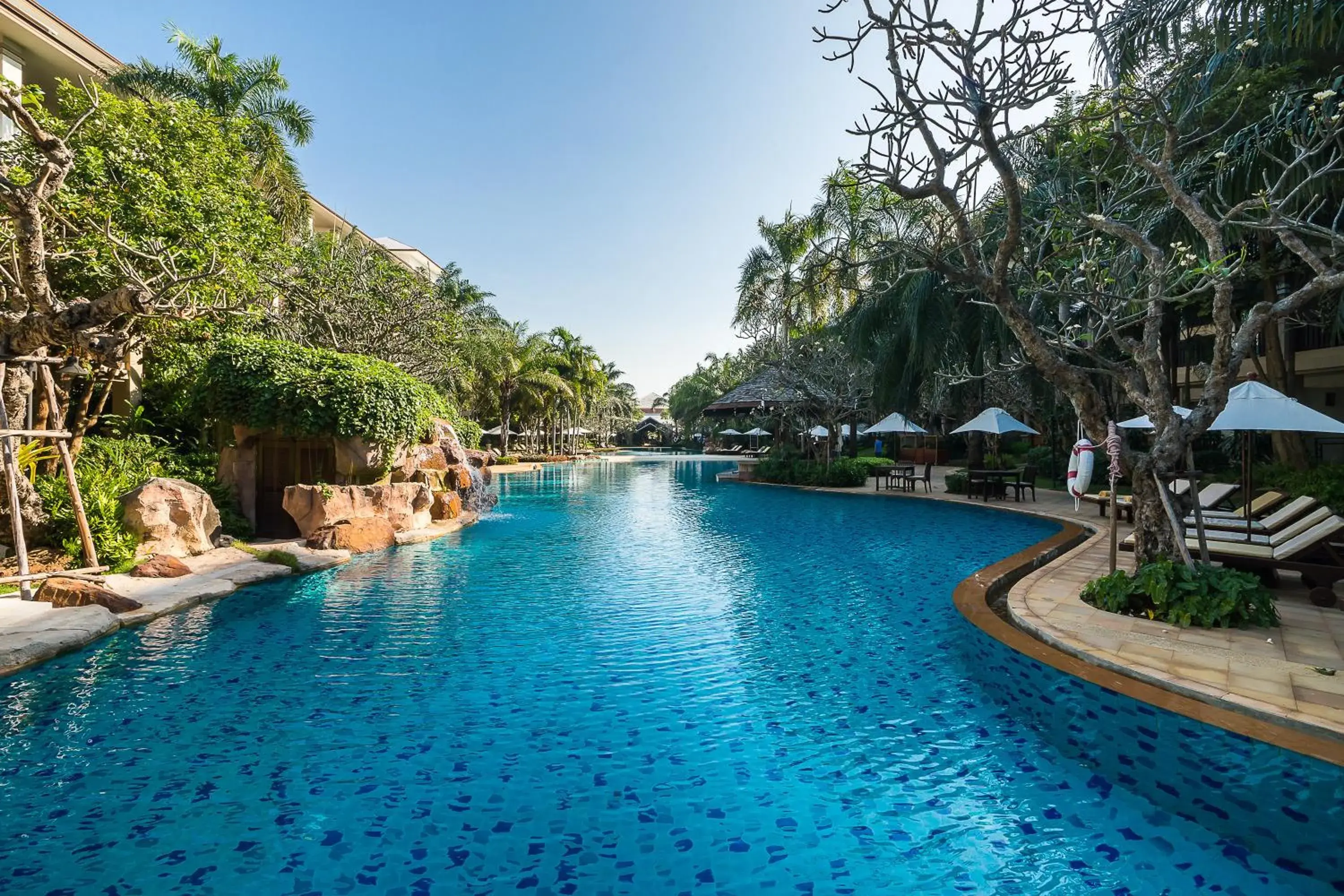 Swimming Pool in Ravindra Beach Resort & Spa - SHA Extra Plus
