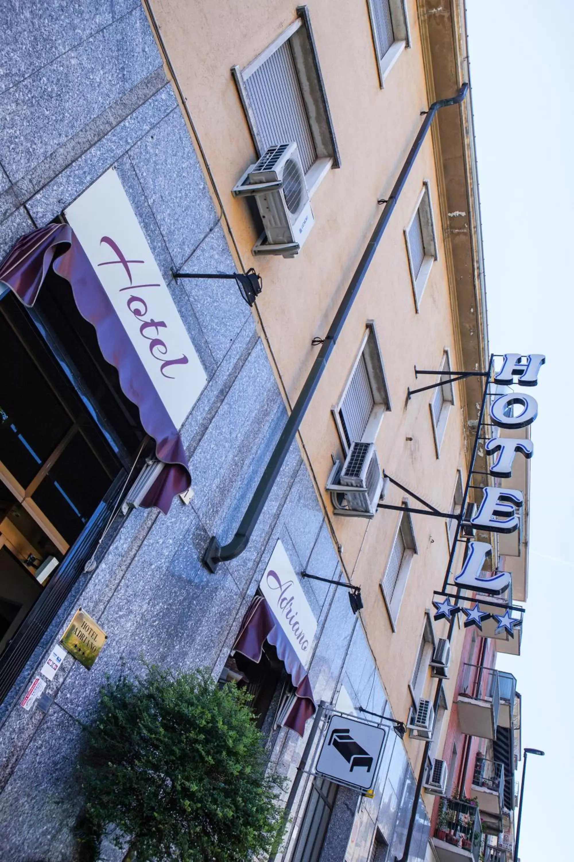 Property building in Hotel Adriano Property building in Hotel Adriano