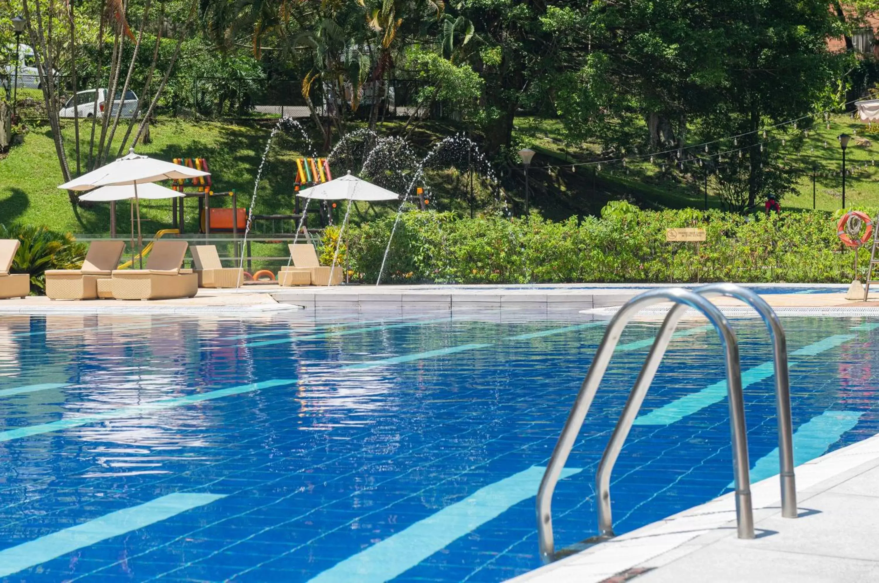 Swimming Pool in Hotel Intercontinental Medellín, an IHG Hotel