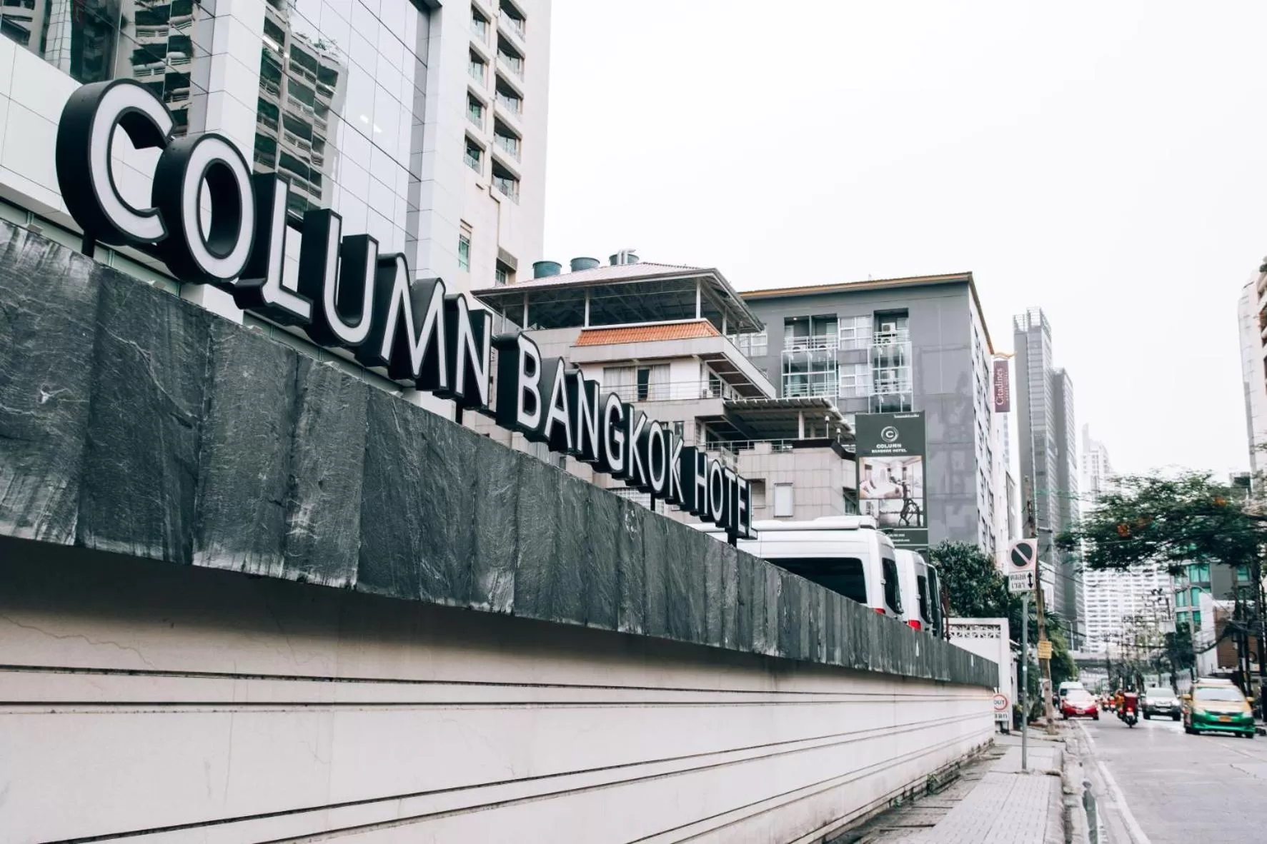 Property building in Column Bangkok Hotel