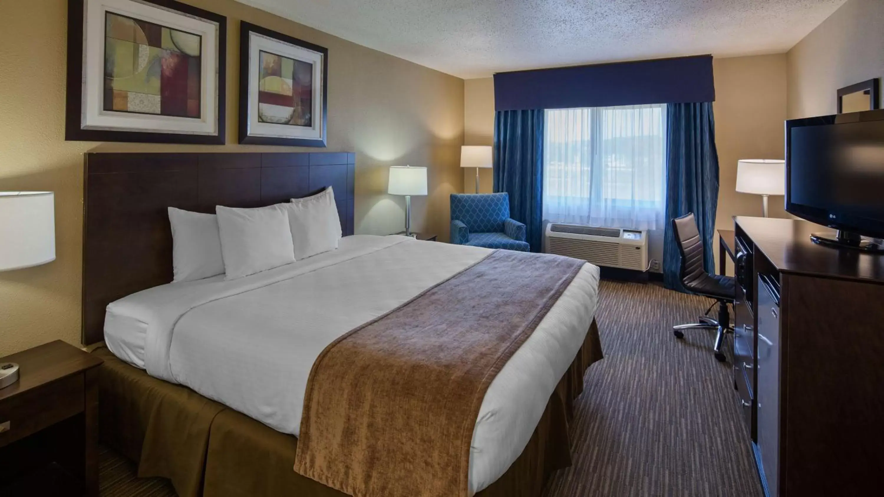 Photo of the whole room, Bed in Best Western Port Huron Blue Water Bridge