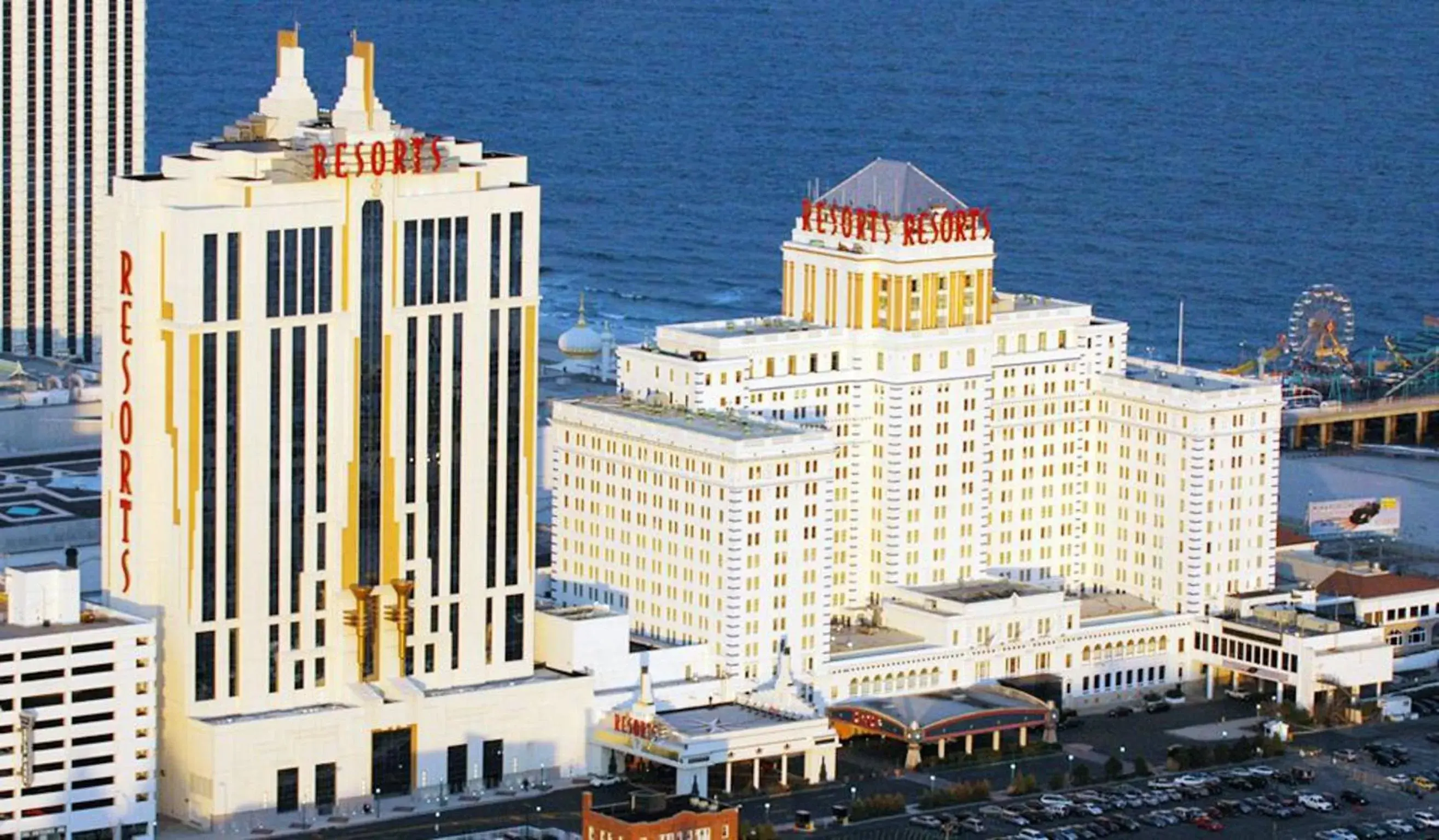 Facade/entrance, Bird's-eye View in Resorts Casino Hotel Atlantic City