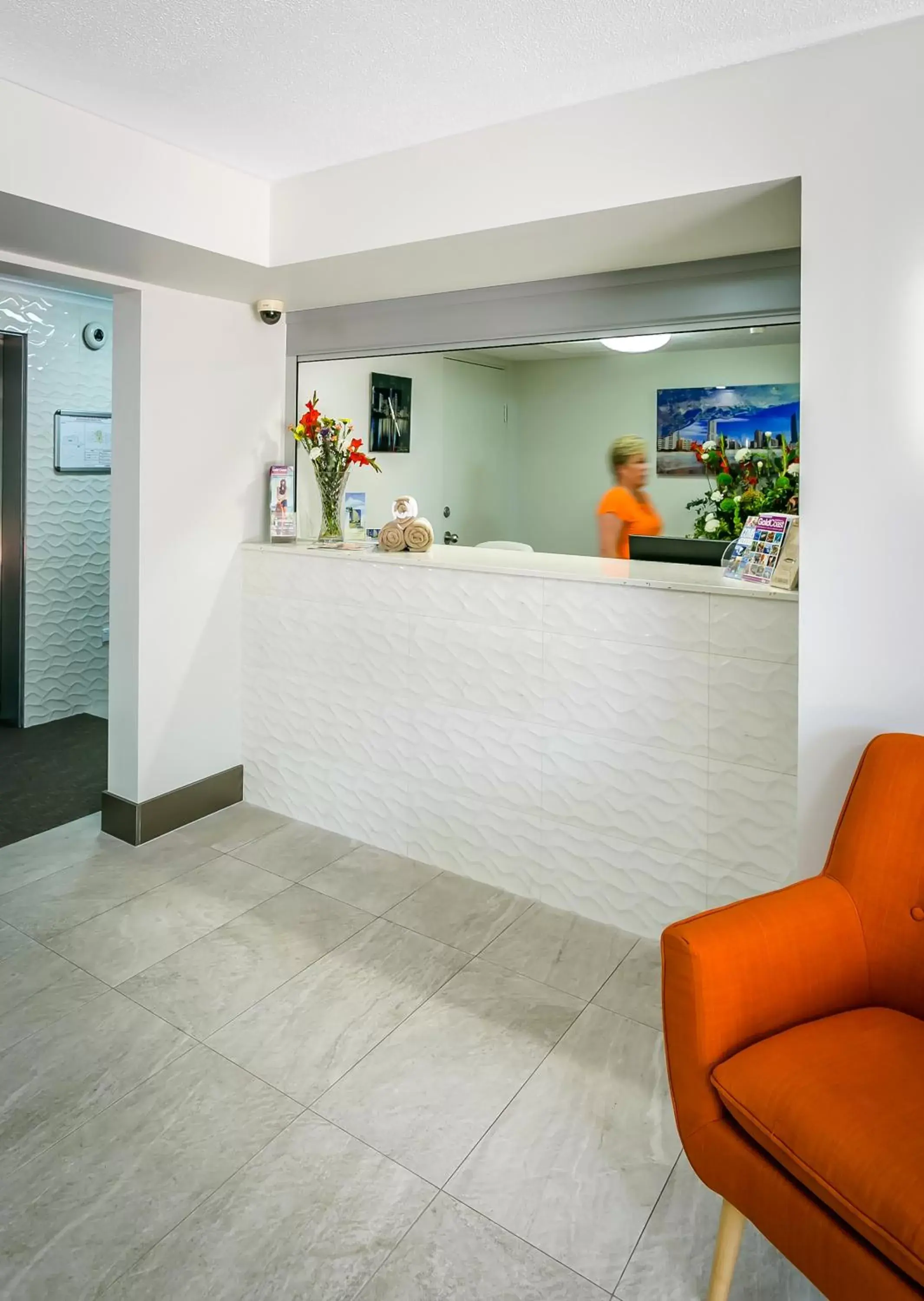 Staff, Lobby/Reception in Surfers Beachside Holiday Apartments