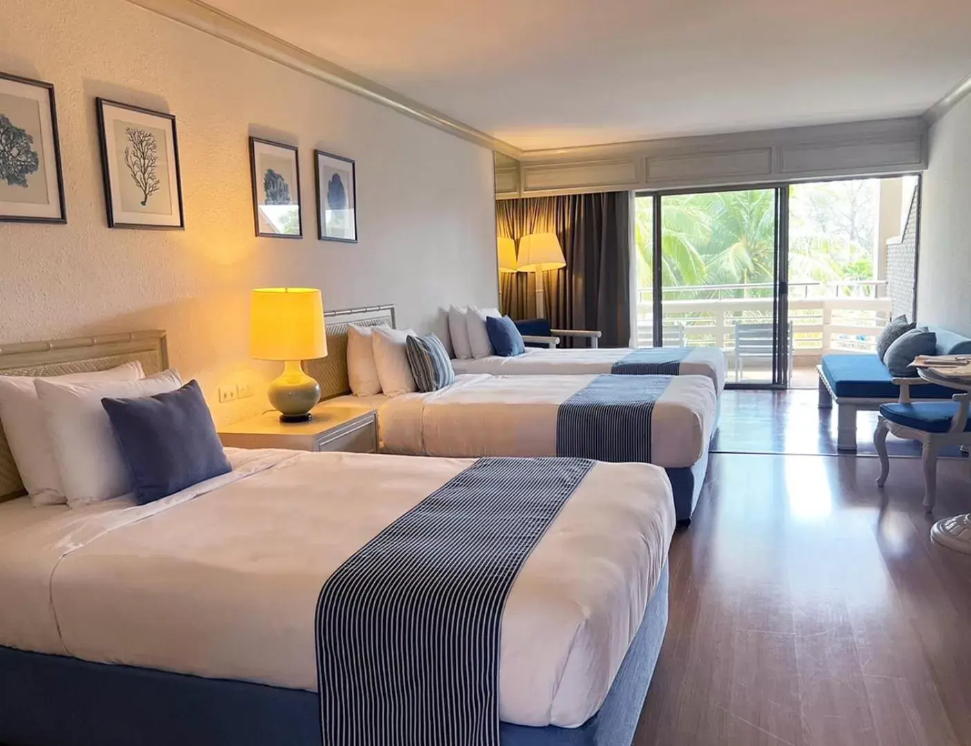 Bed in The Regent Cha Am Beach Resort, Hua Hin