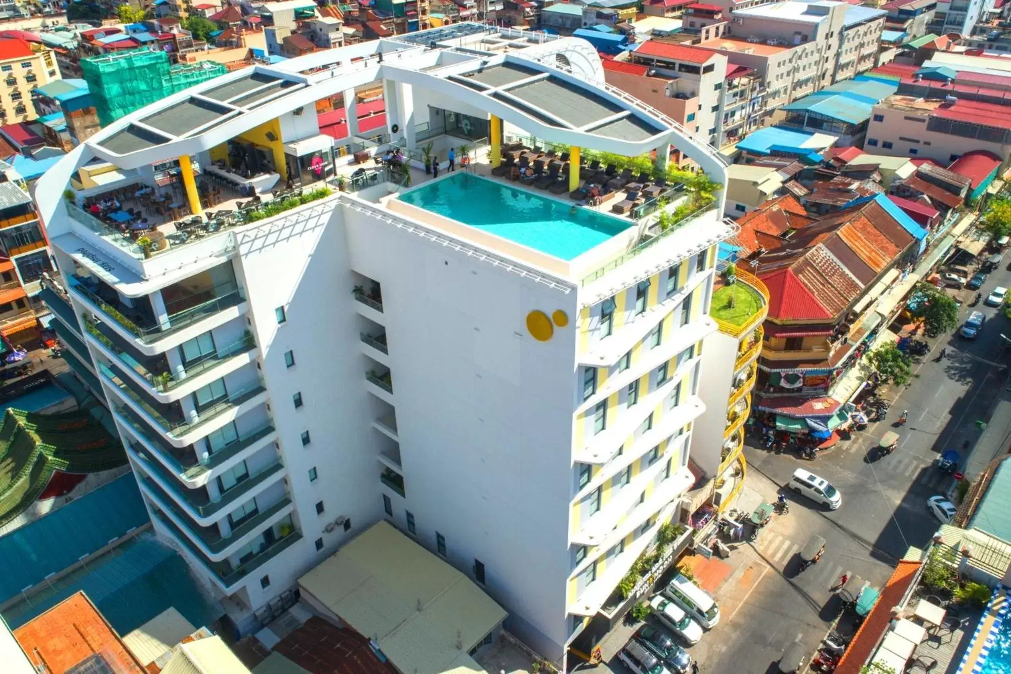 Bird's eye view in SUN & MOON, Urban Hotel