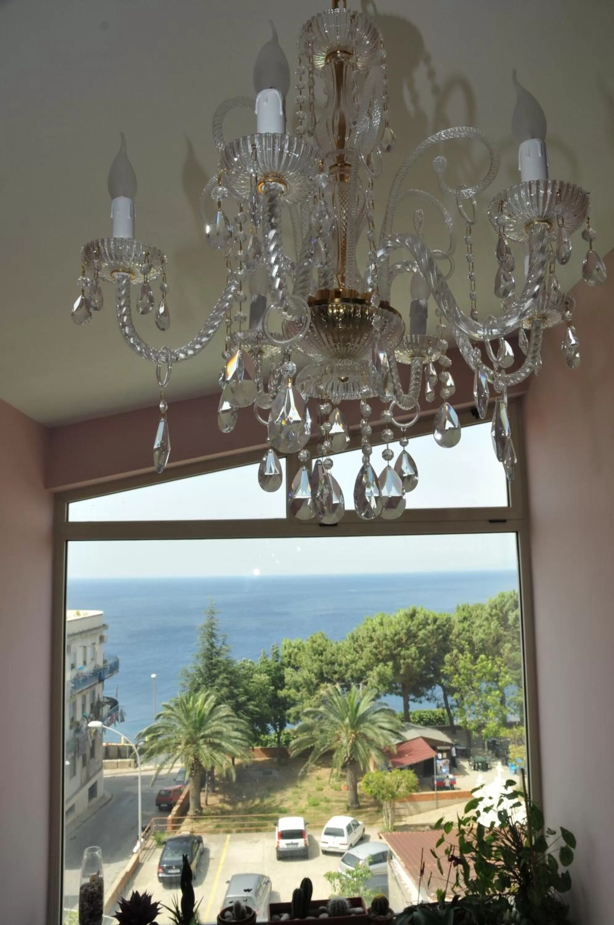 Decorative detail in Hotel Scilla