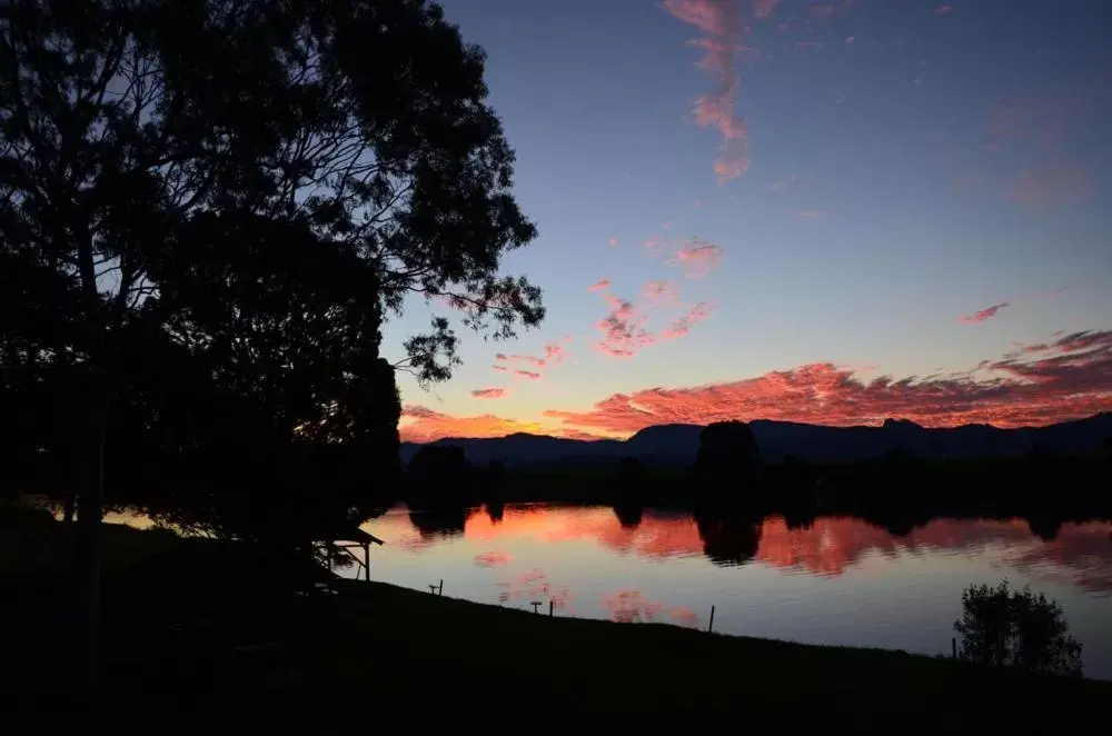 River view in Tweed River Motel River view in Tweed River Motel