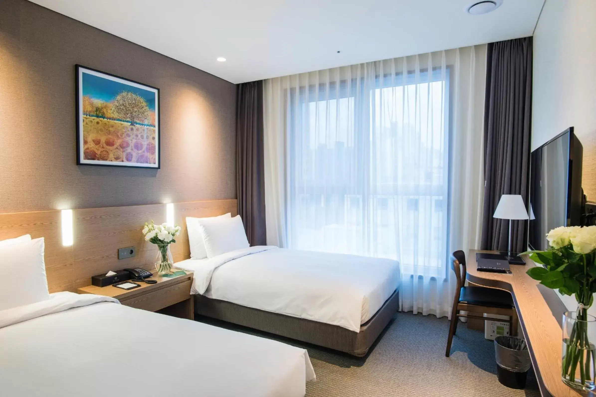 Bed in IBC Hotel Dongdaemun Bed in IBC Hotel Dongdaemun