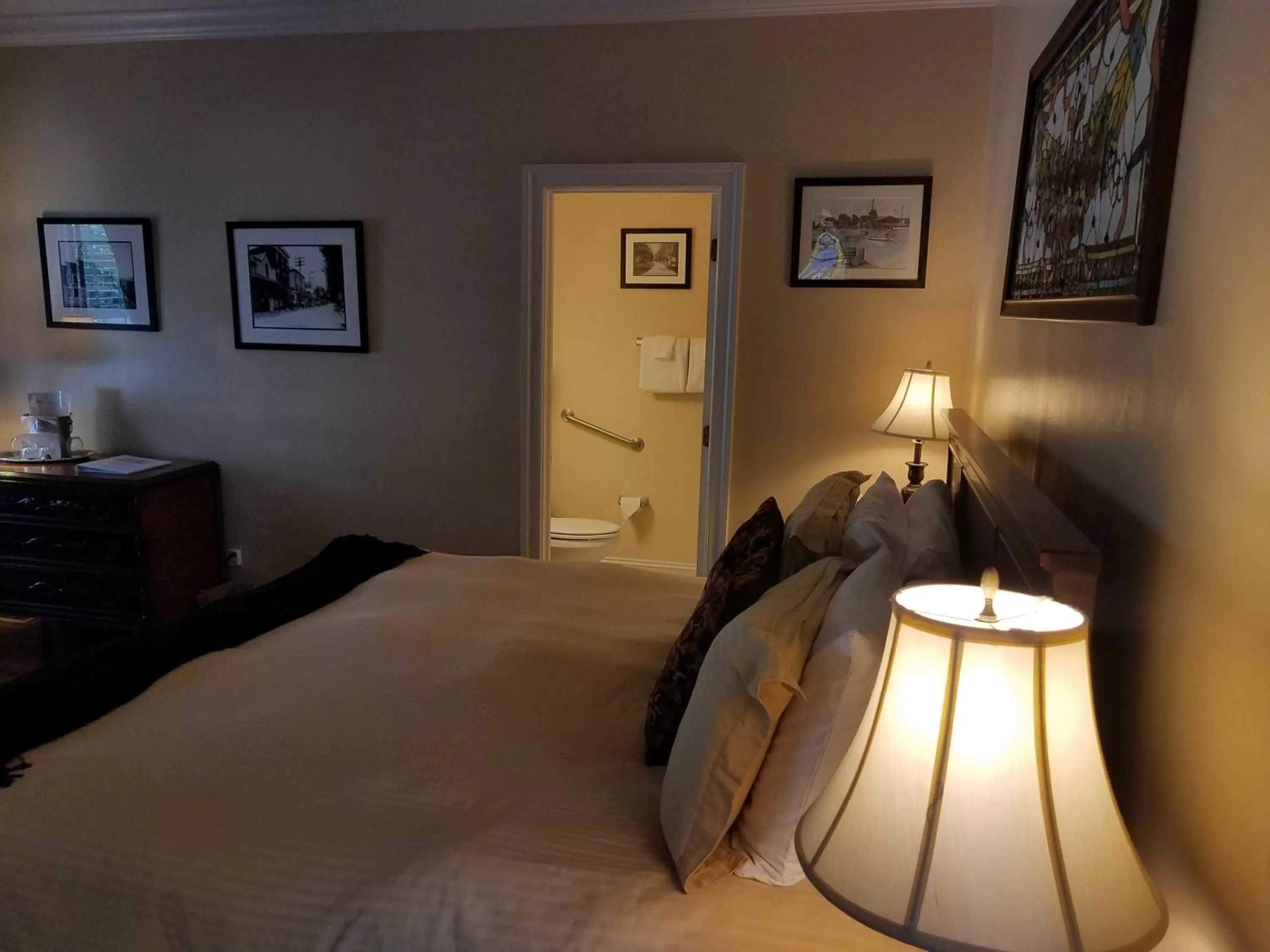 Bed in Old Brick Inn