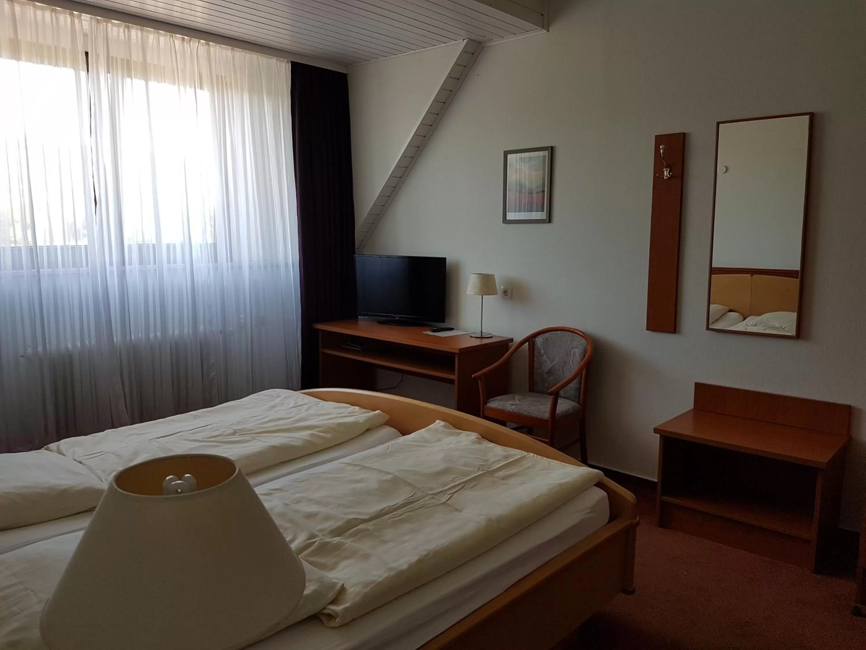 Photo of the whole room, Bed in Hotel Restaurant Klostermühle