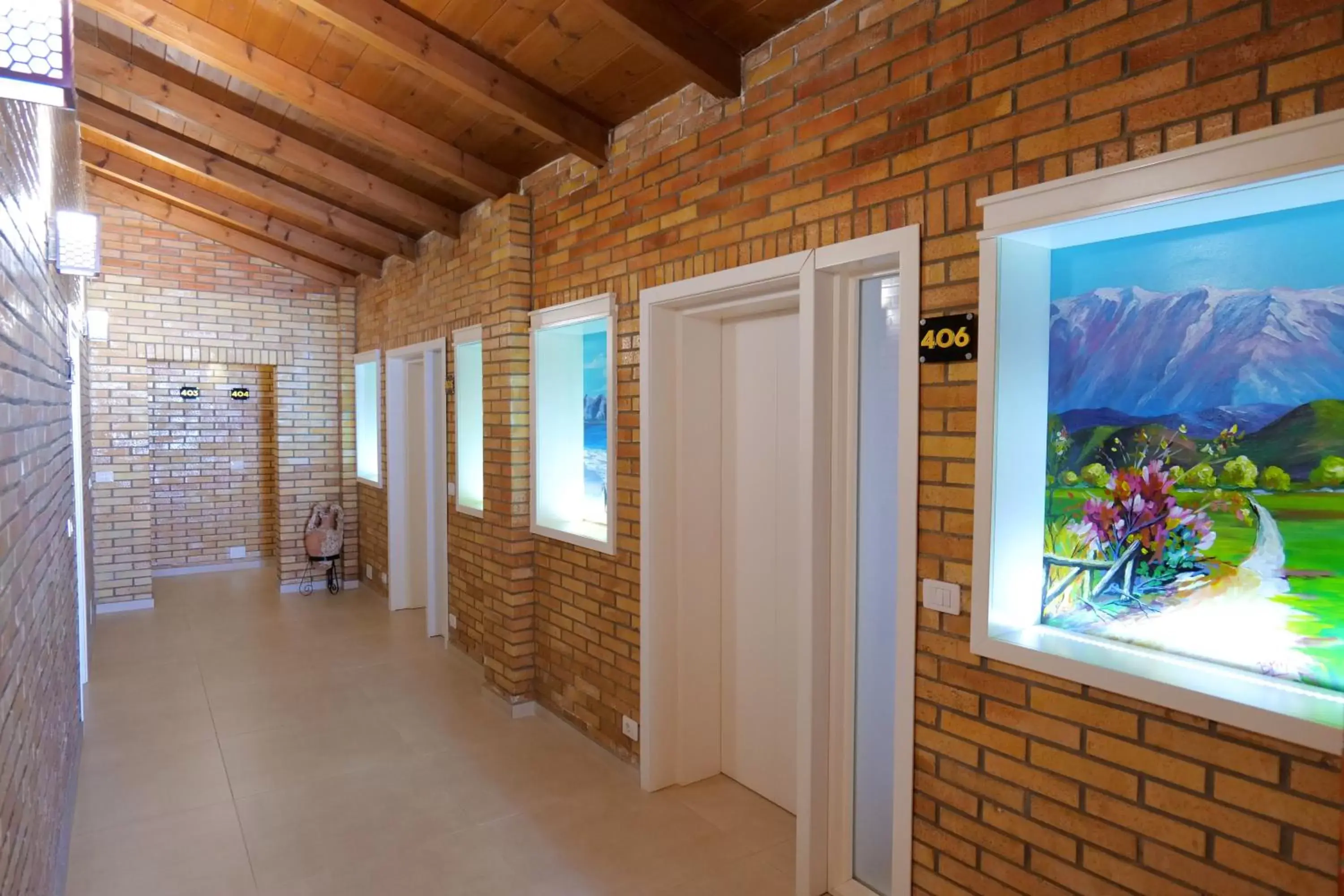 Property building in Hotel Piccolino Property building in Hotel Piccolino