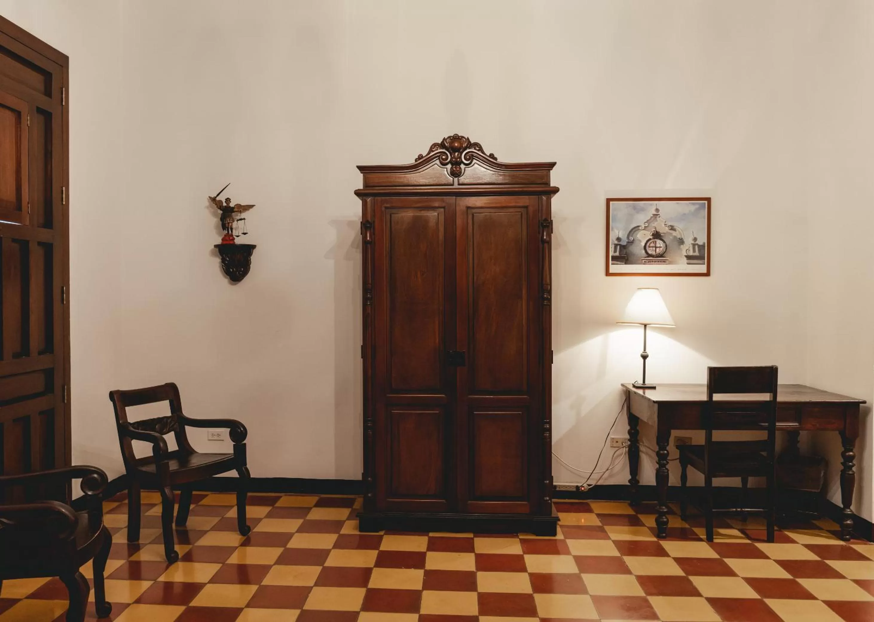 Seating area in Hotel & Restaurante La Gran Francia