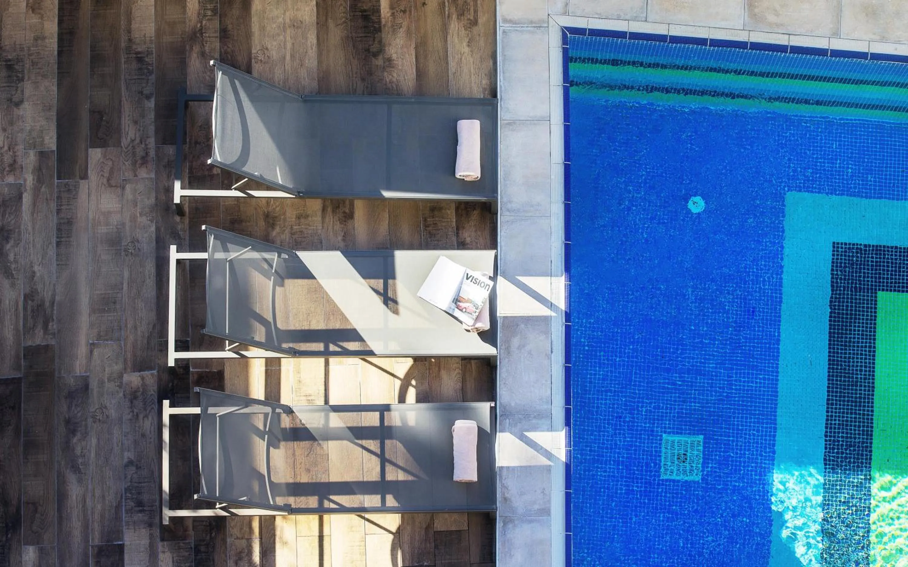 Swimming pool in Espina Hotel