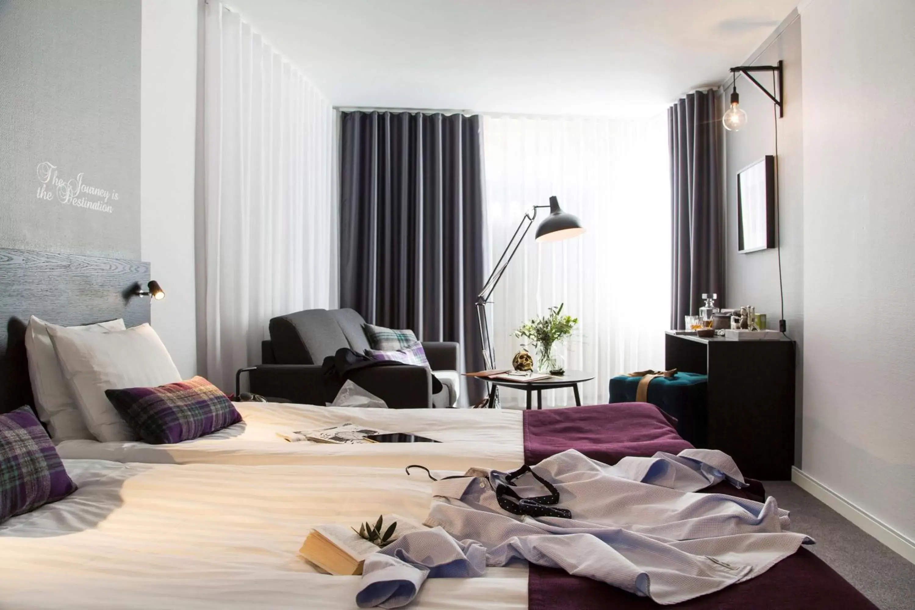 People, Bed in Best Western Kom Hotel Stockholm