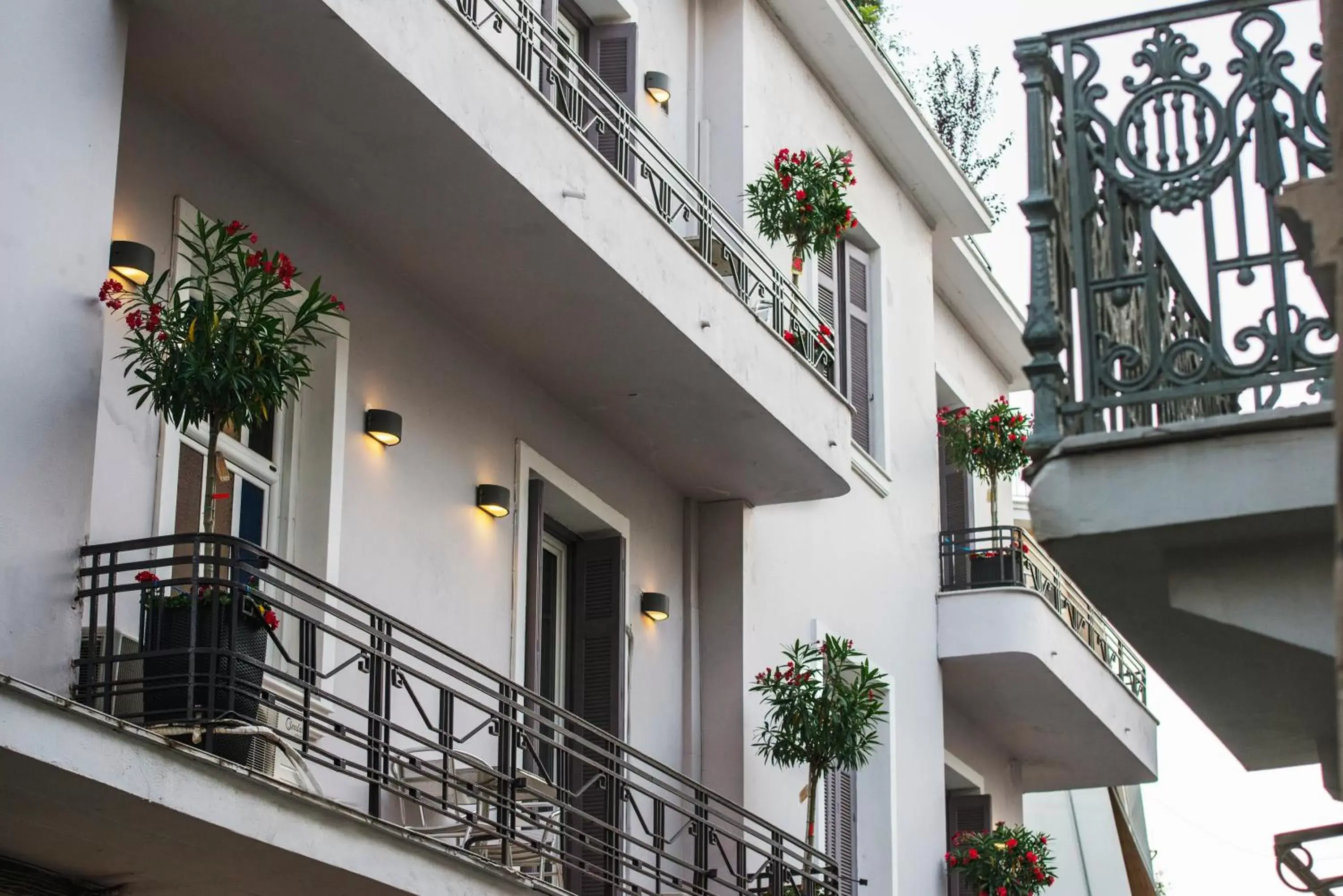 Balcony/Terrace in Kimon Hotel Athens