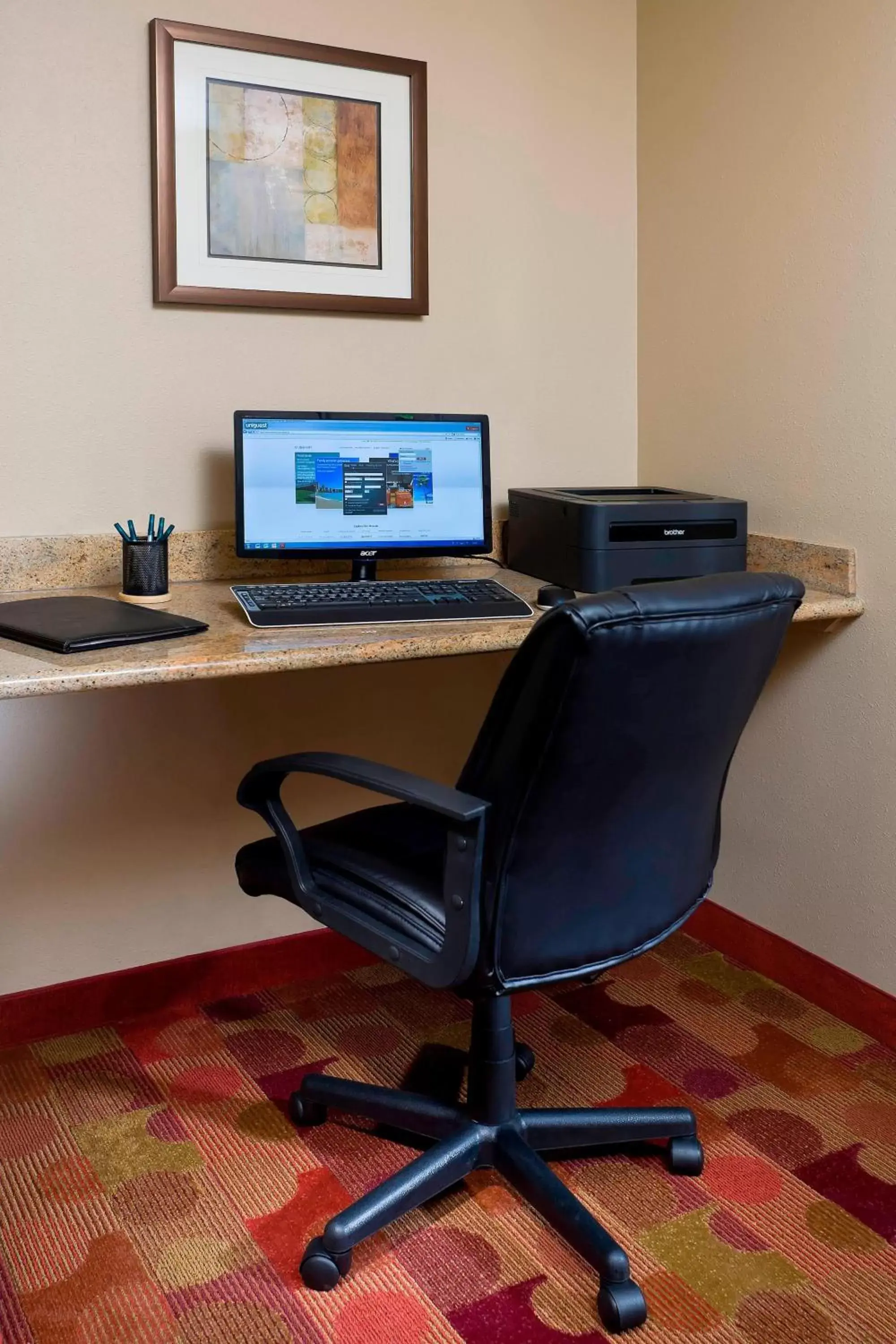 Business facilities, Business Area/Conference Room in TownePlace Suites Houston Brookhollow